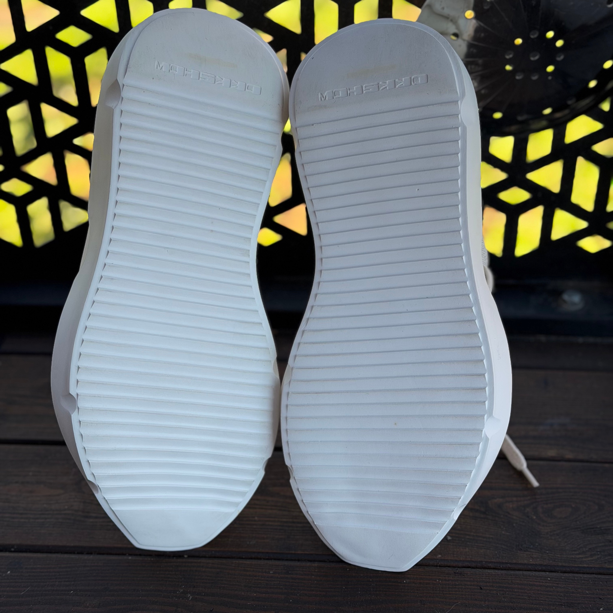 Rick Owens Abstract Ramones Low milk/milk, миниатюра 5