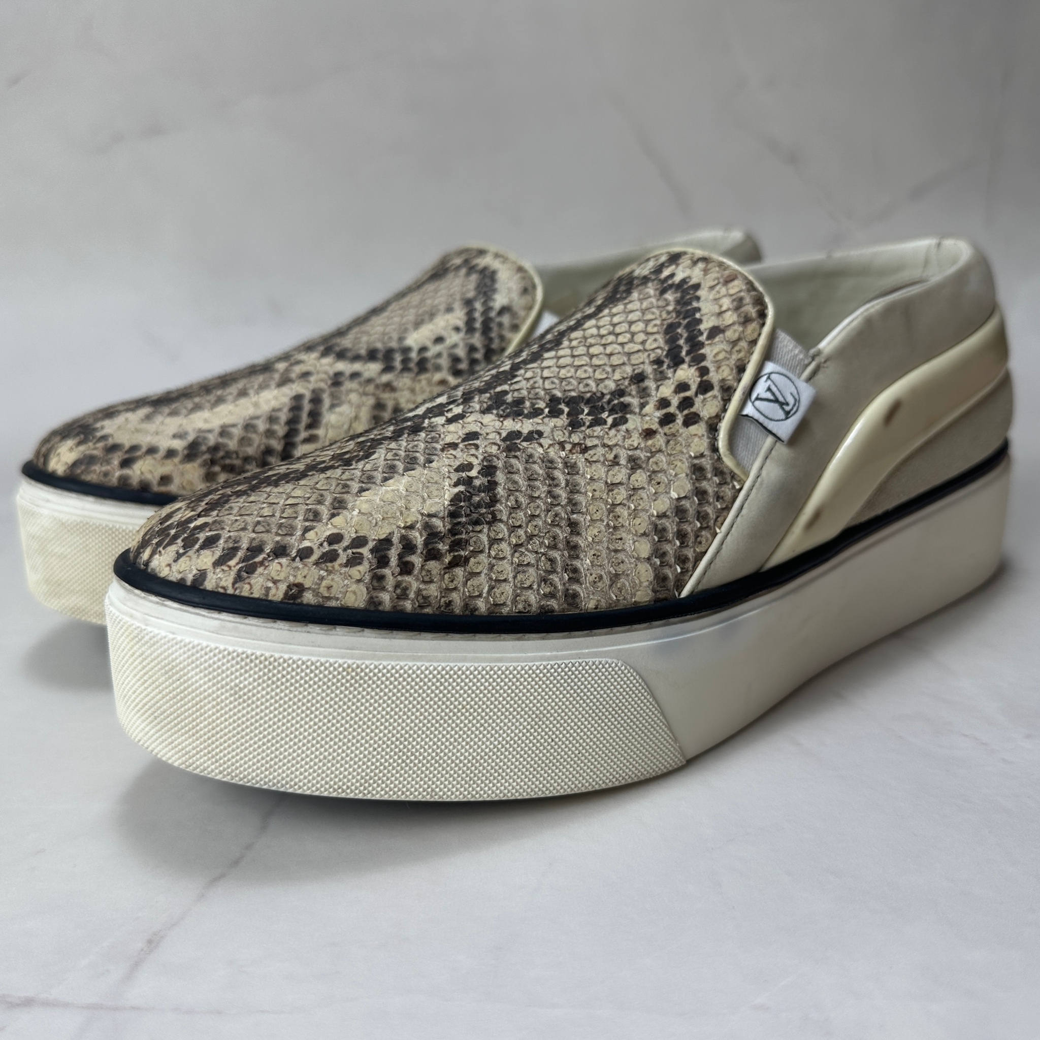 Louis Vuitton Catwalk Python Leather, миниатюра 3