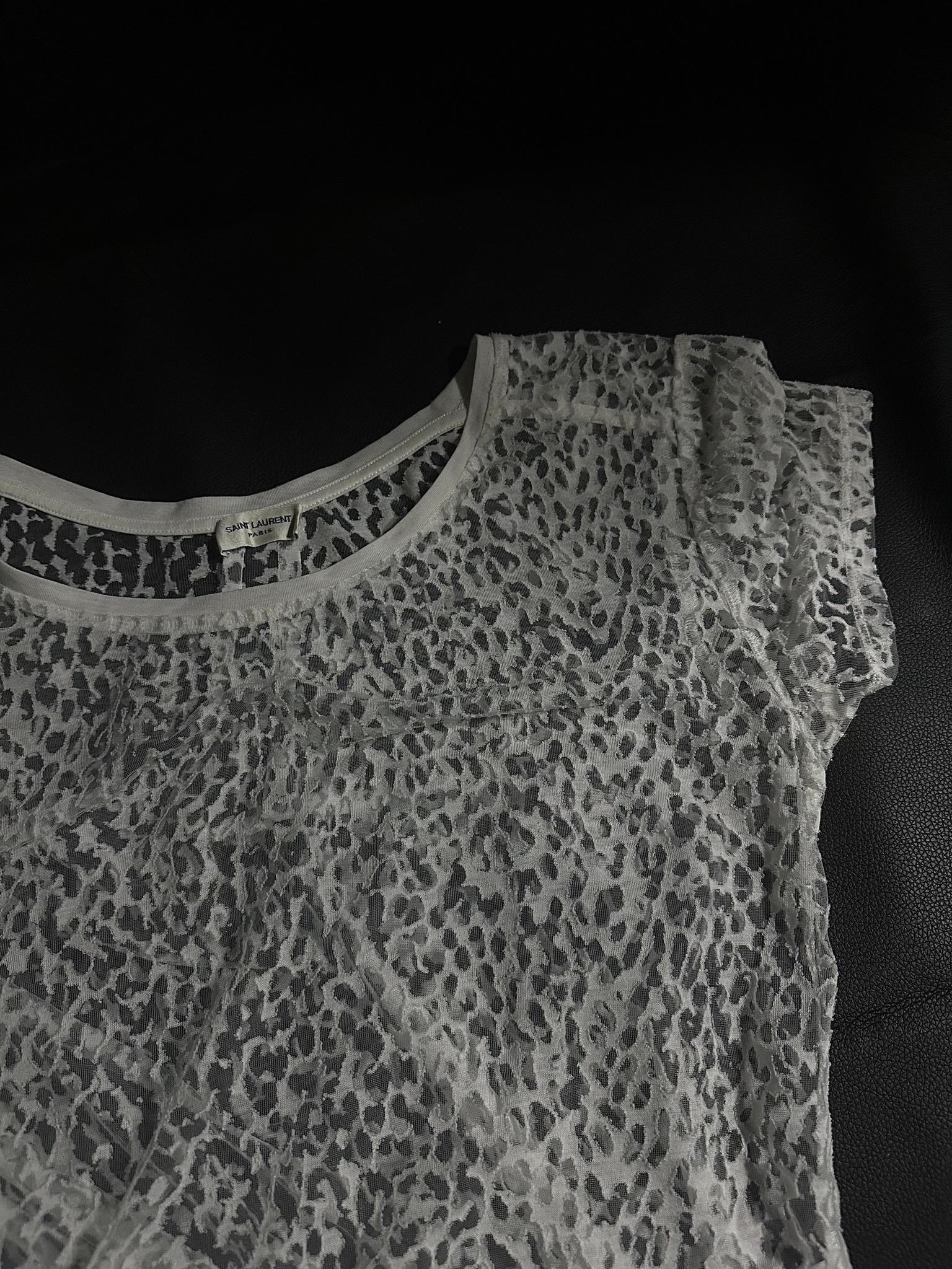 Saint laurent  Saint laurent tee by hedi slimane, миниатюра 2