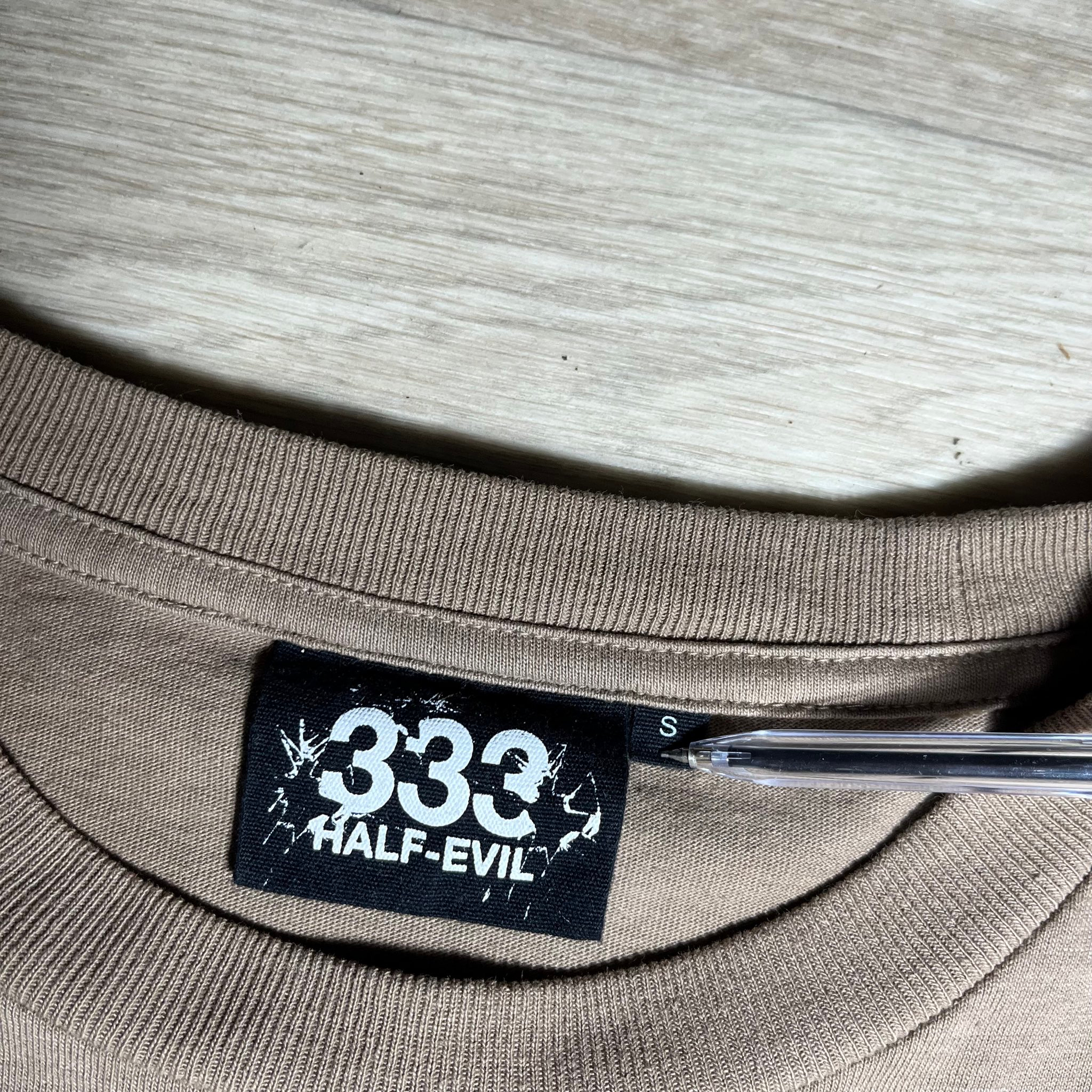 Half Evil 333 Forever logo puff print 333, миниатюра 6