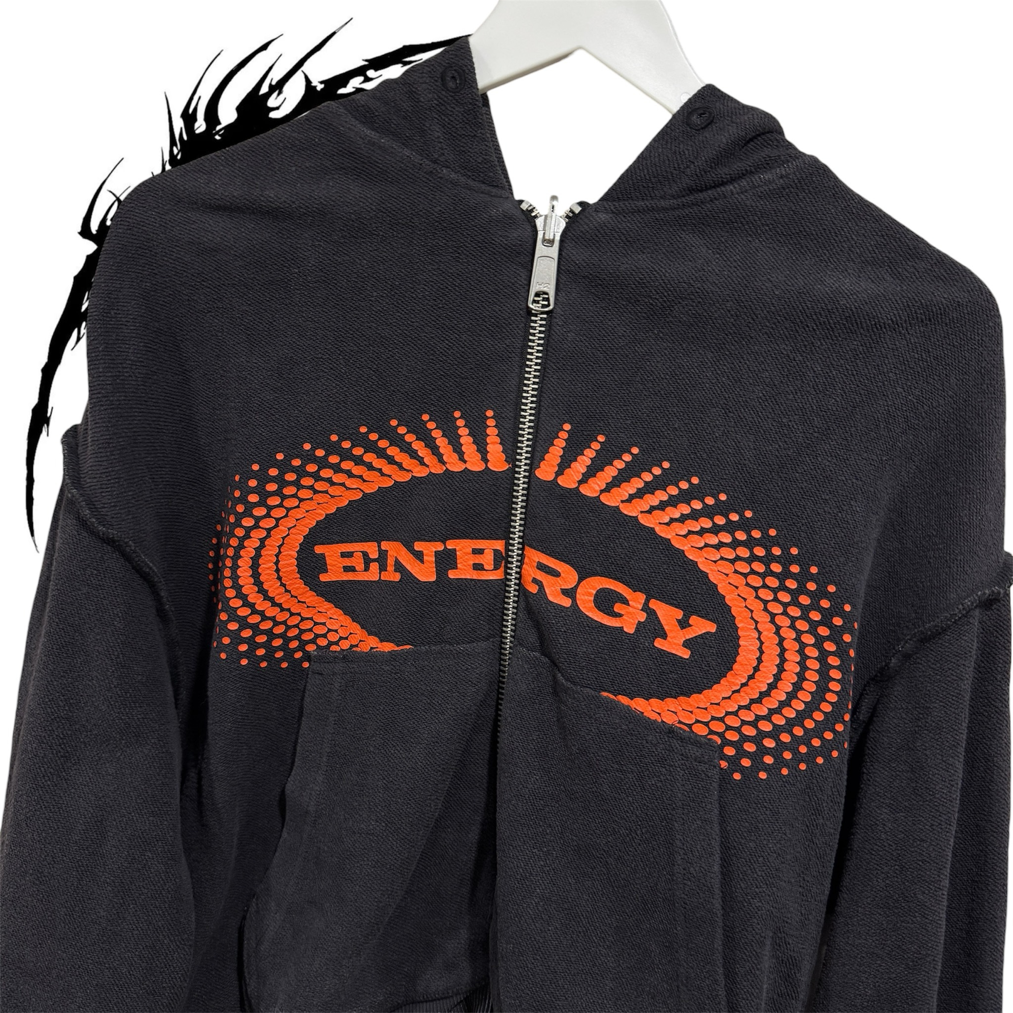 heron preston reversible zip-though hoodie, миниатюра 5