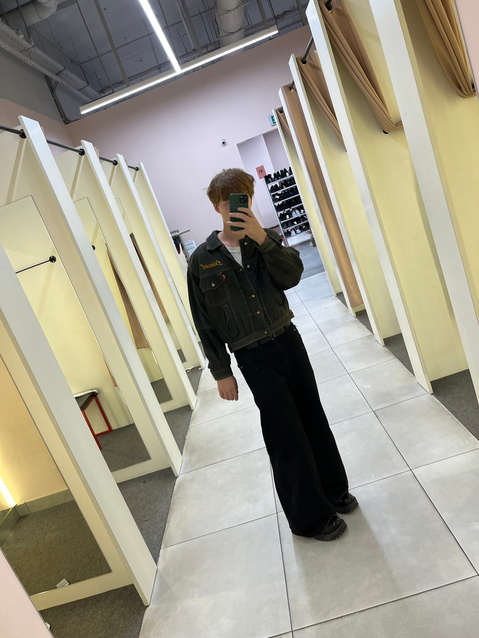 Diesel Vintage big logo jacket, миниатюра 4