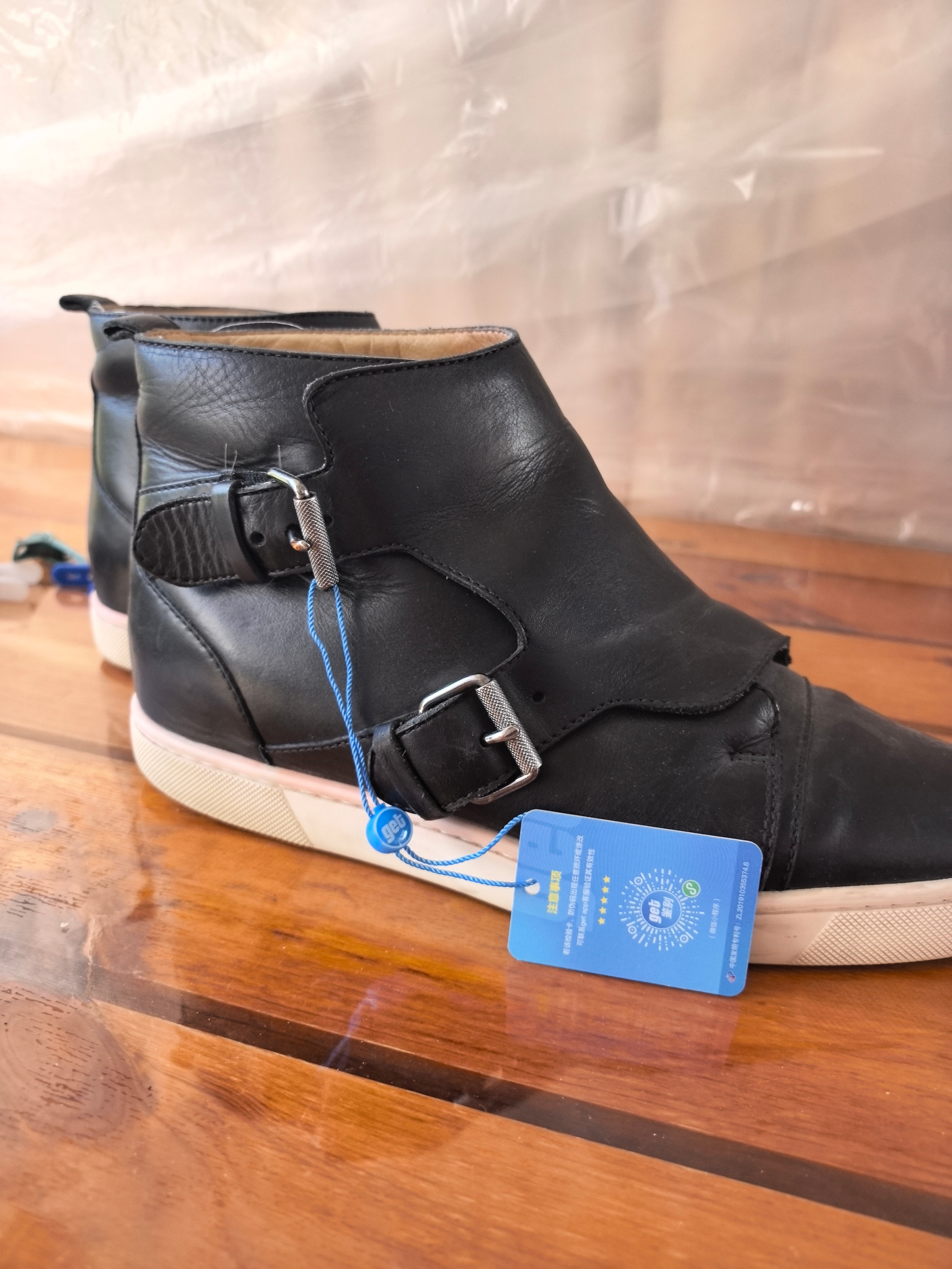 Christian Louboutin Hightop Belts Sneakers, миниатюра 9