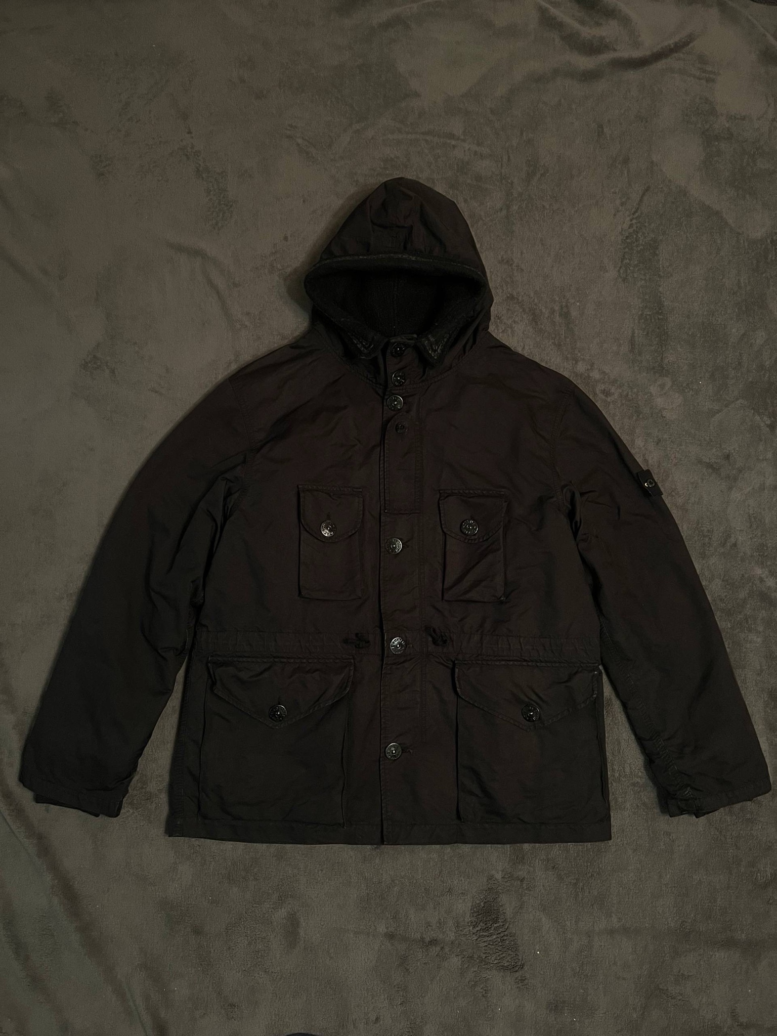 Stone Island David-TC Microfibre Multi-Pocket Jacket, миниатюра 1