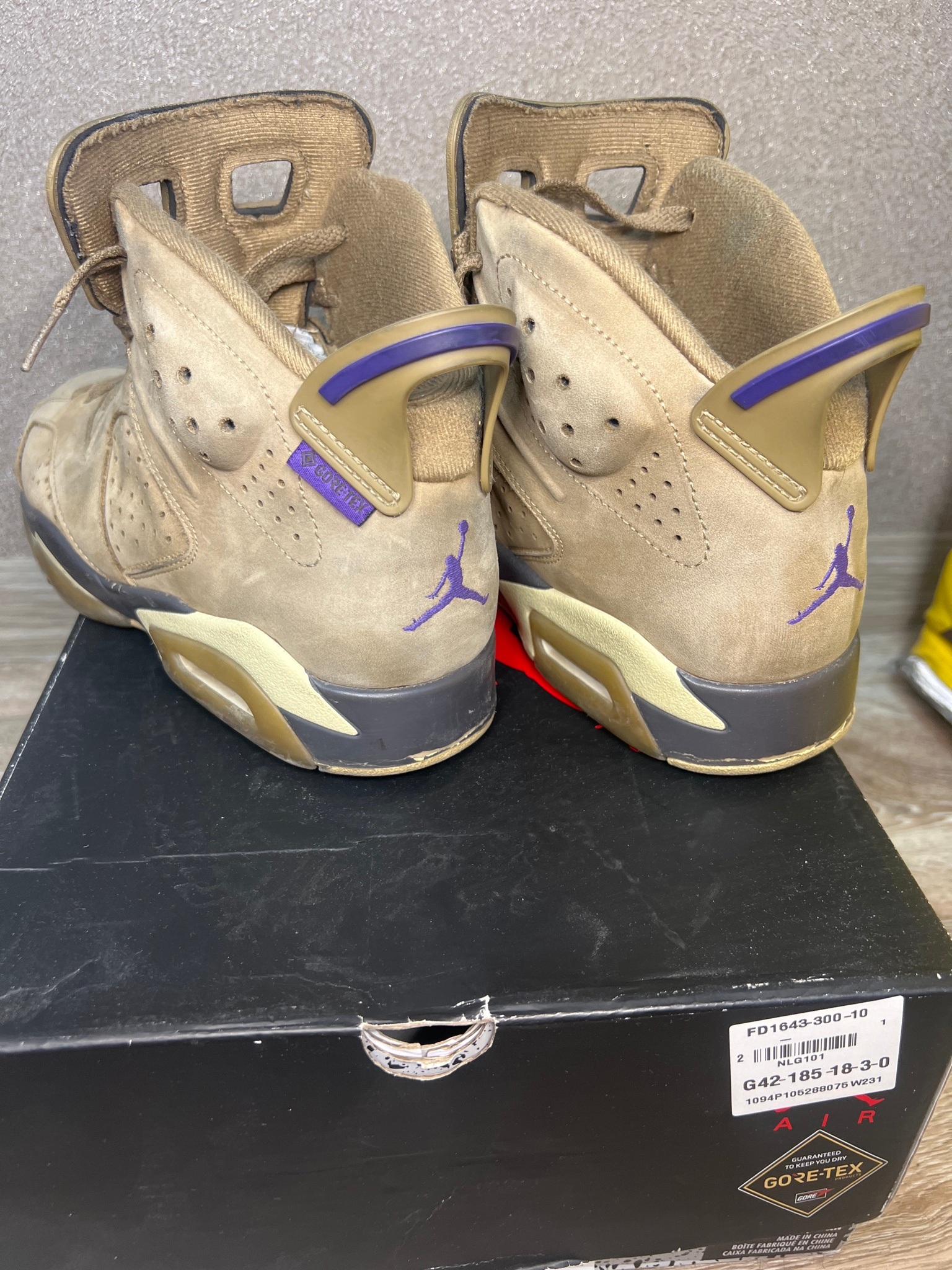 Nike  Jordan 6 Gore Tez, миниатюра 9