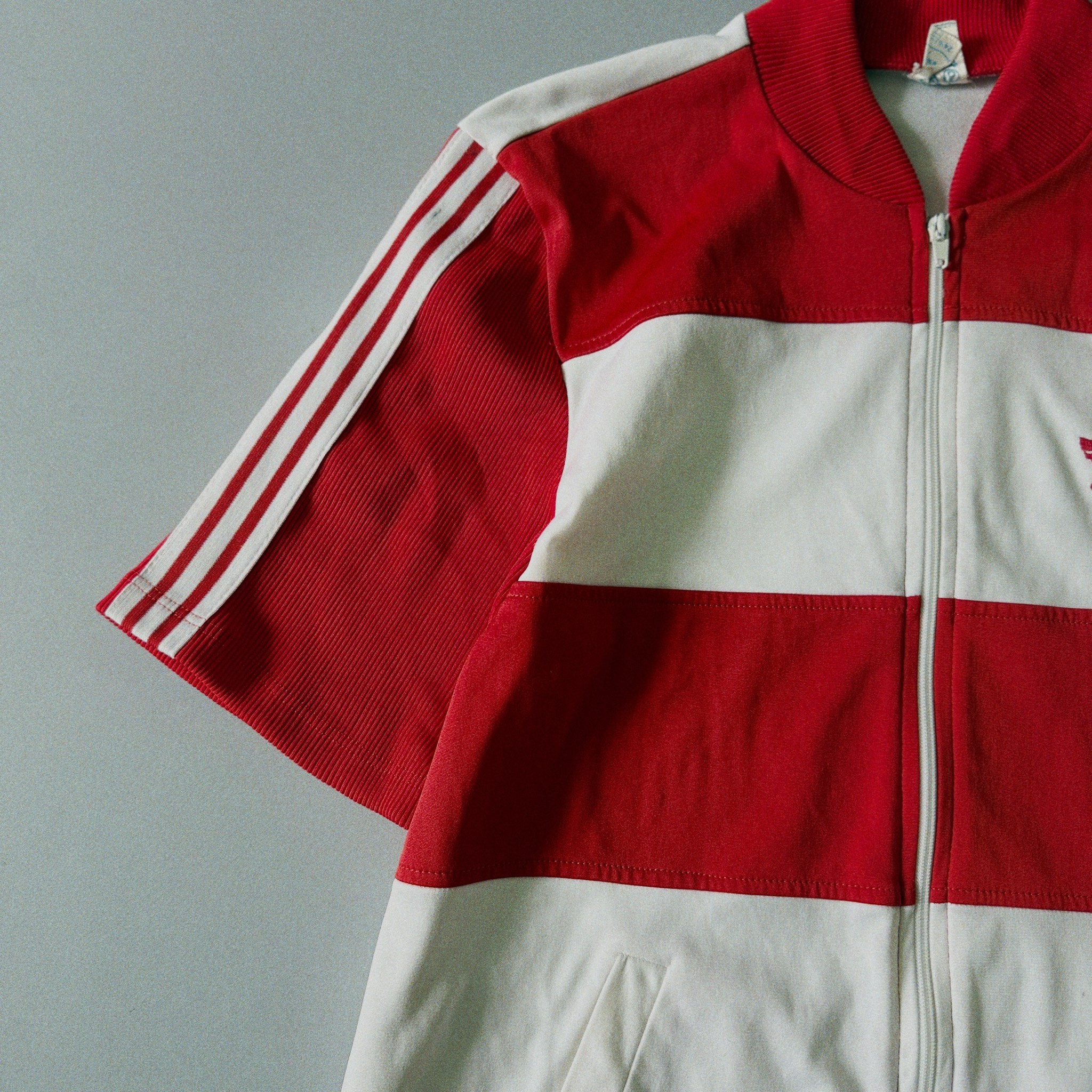 Adidas 1970s Vintage ADIDAS CISA. CERDISA A.S.MONACO SHORT SLEEVE JACKET, миниатюра 2