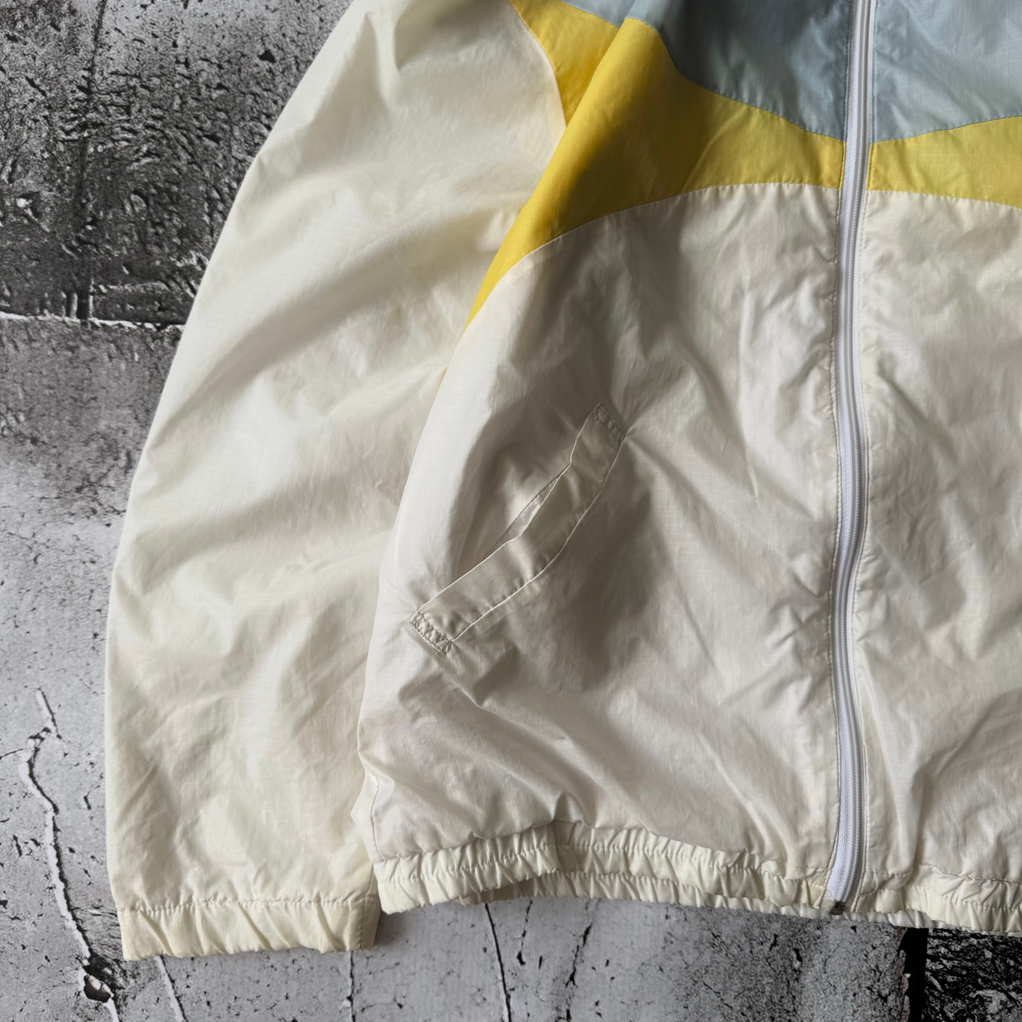 Volvo 1980s Vintage Japan Colorblock Windbreaker Jacket, миниатюра 2