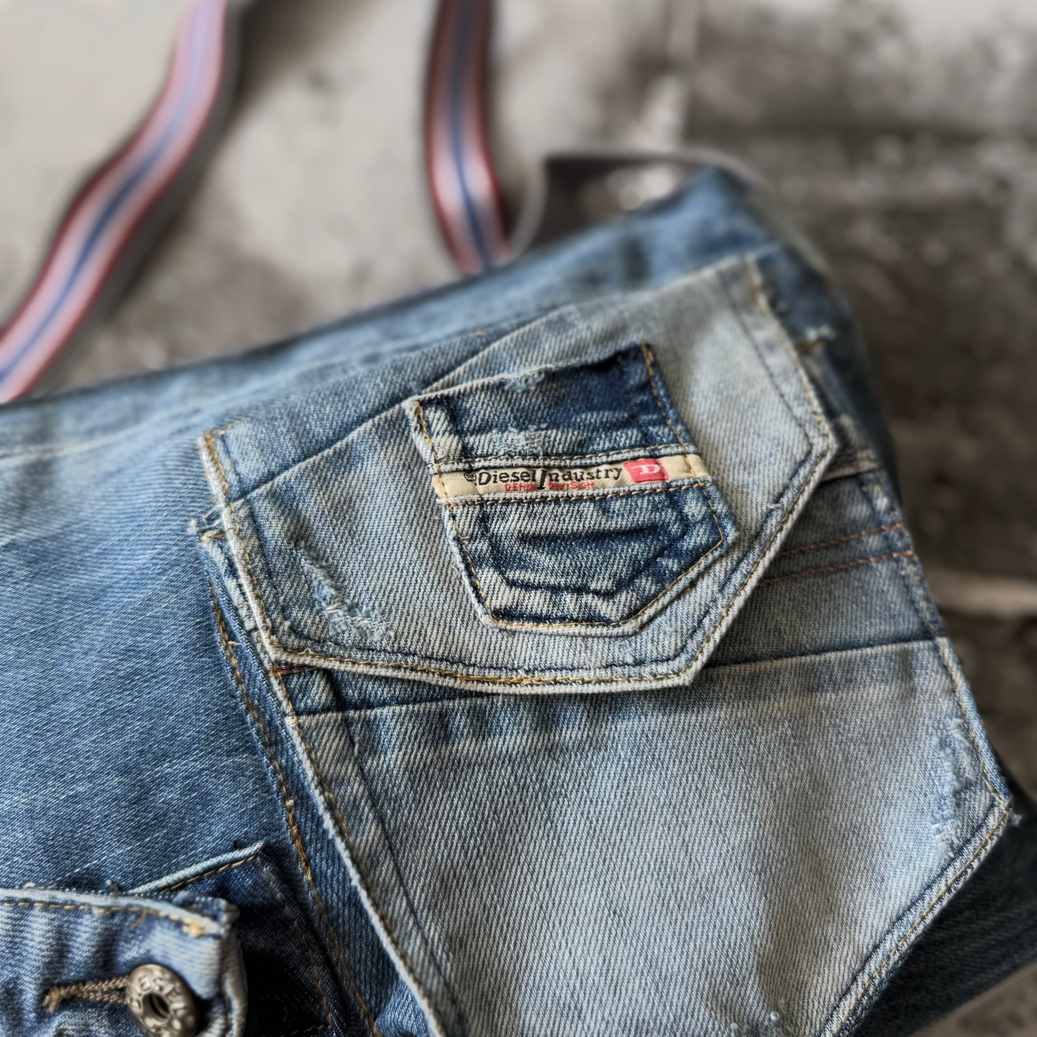 Diesel 2000s Vintage Upcycled Bag, миниатюра 3