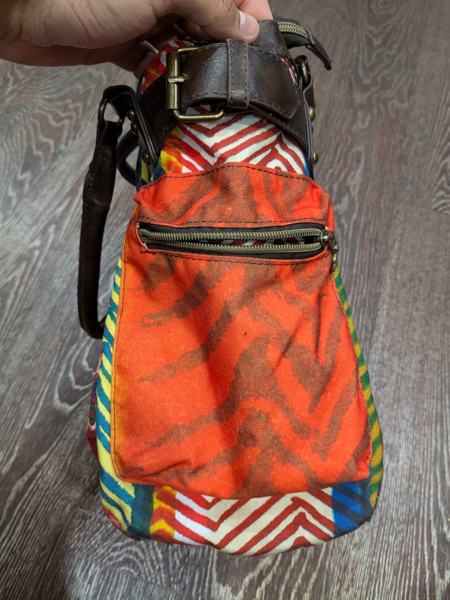 Desigual Colorful Patchwork Handbag, миниатюра 8