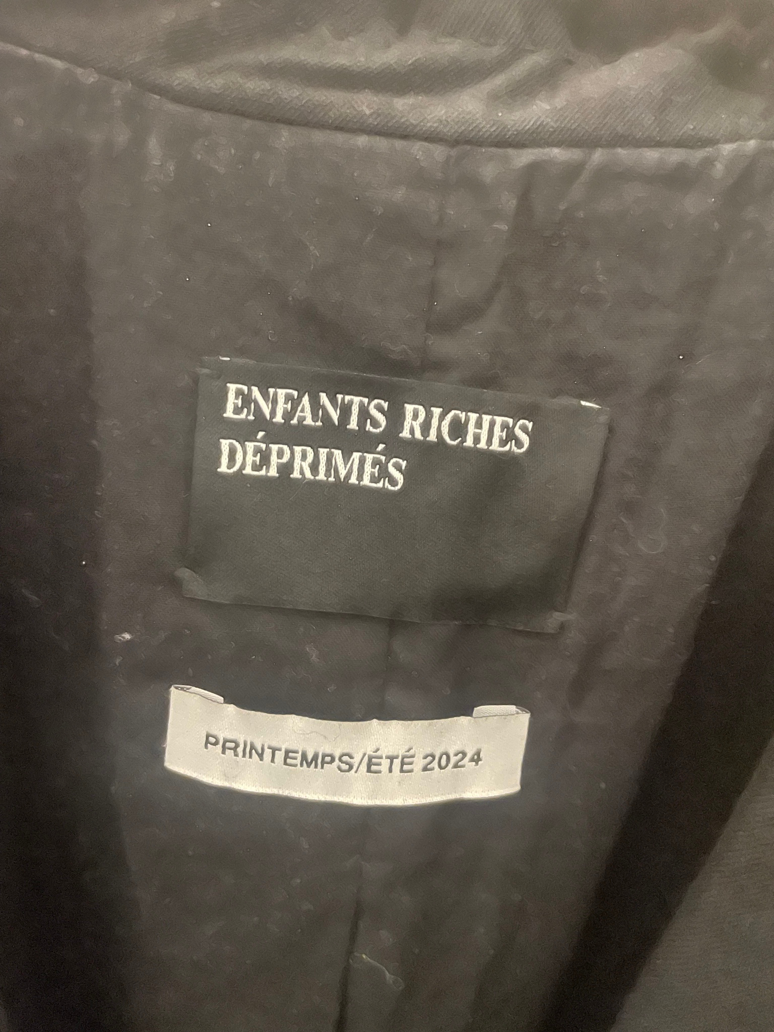 Enfants Riches Deprimes Restraint blazer ss20, миниатюра 4