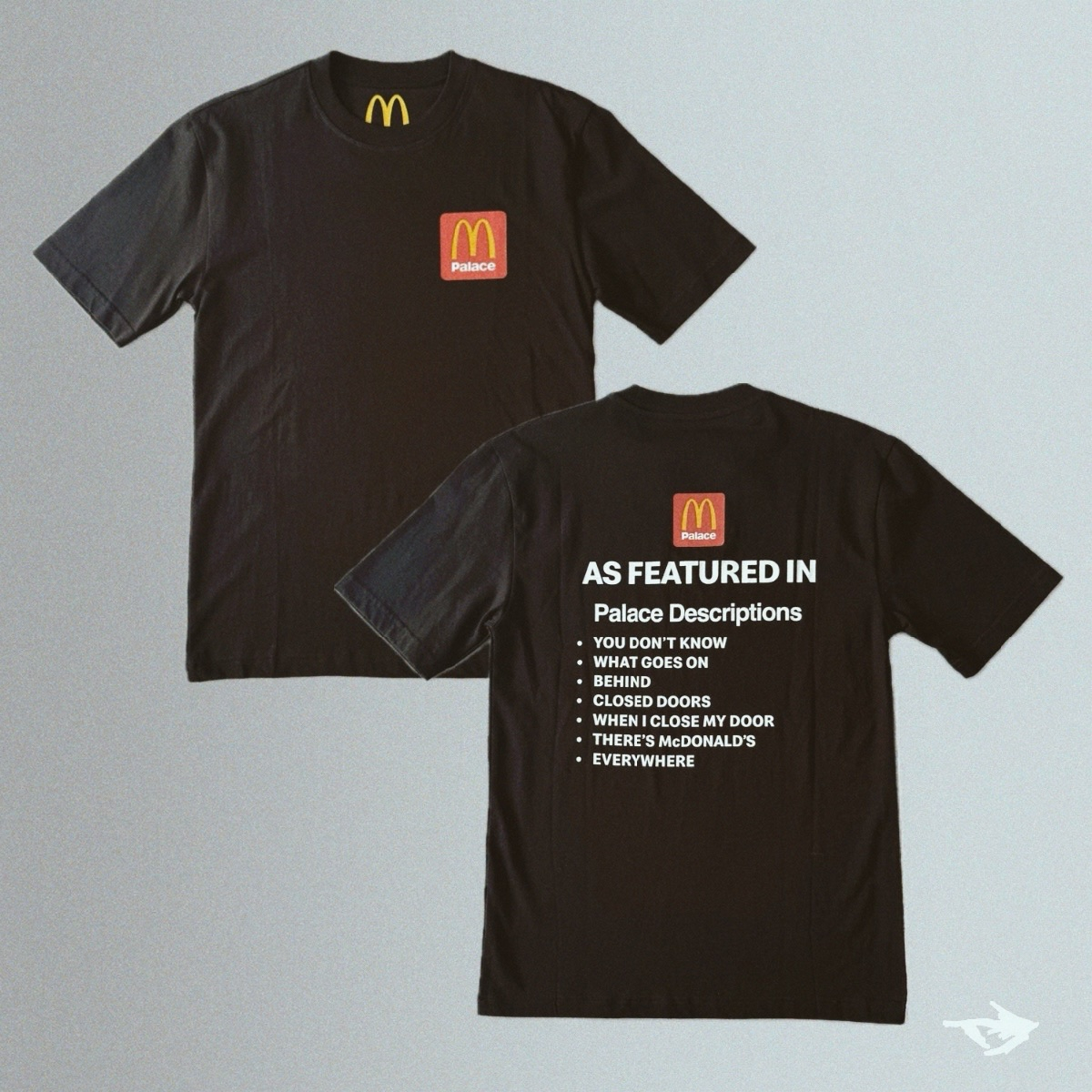 Palace x McDonalds Logo Tee, миниатюра 1