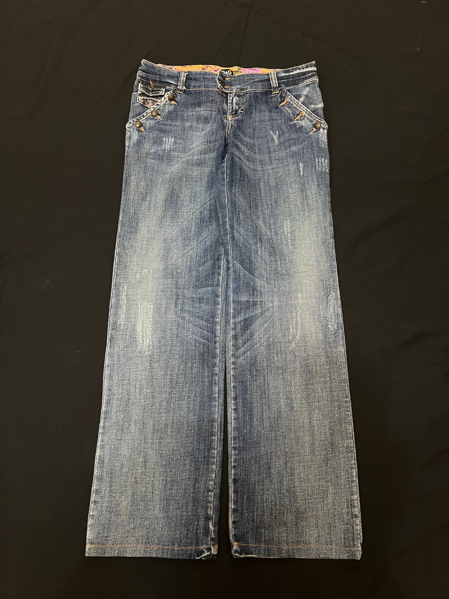 Dolce & Gabbana широкие bootcut, миниатюра 2