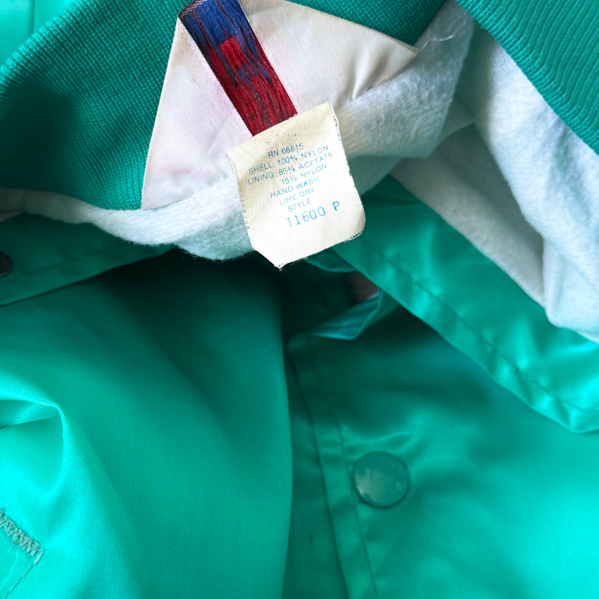 WestArk 1980-90 Vintage Chevrolet Satin Varsity Bomber Jacket, миниатюра 12