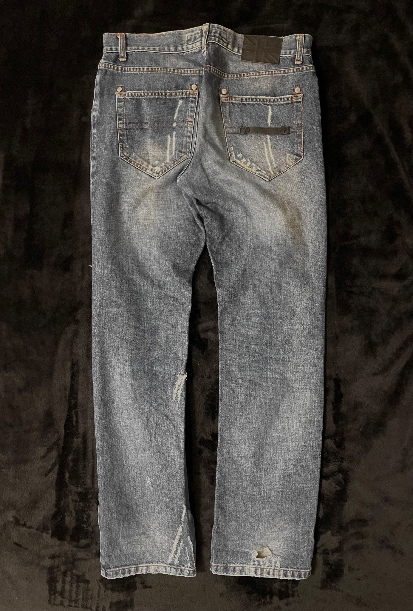 John Richmond distressed jeans, миниатюра 2
