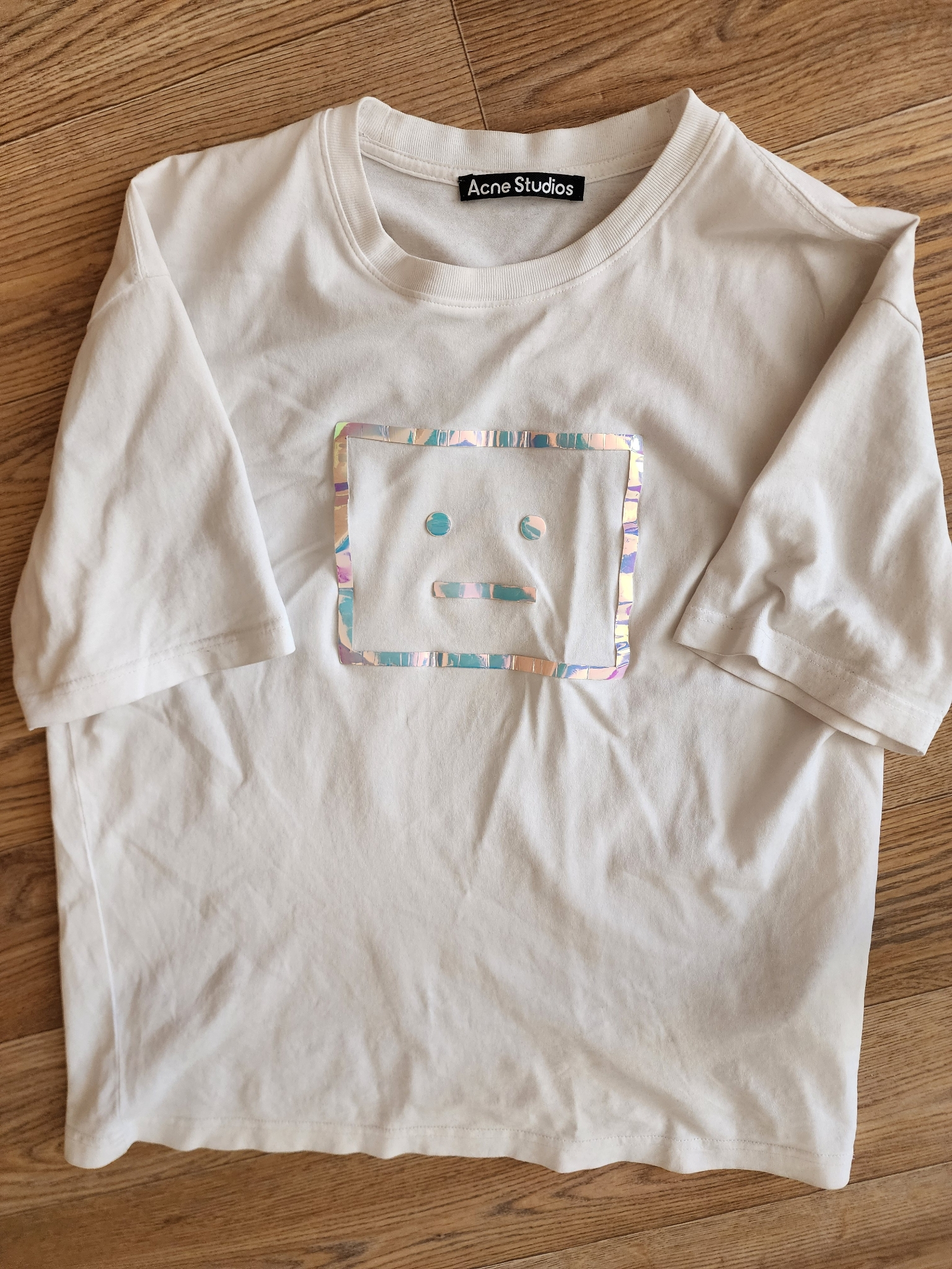 Acne Studios Exford Metallic Face Patch, миниатюра 1