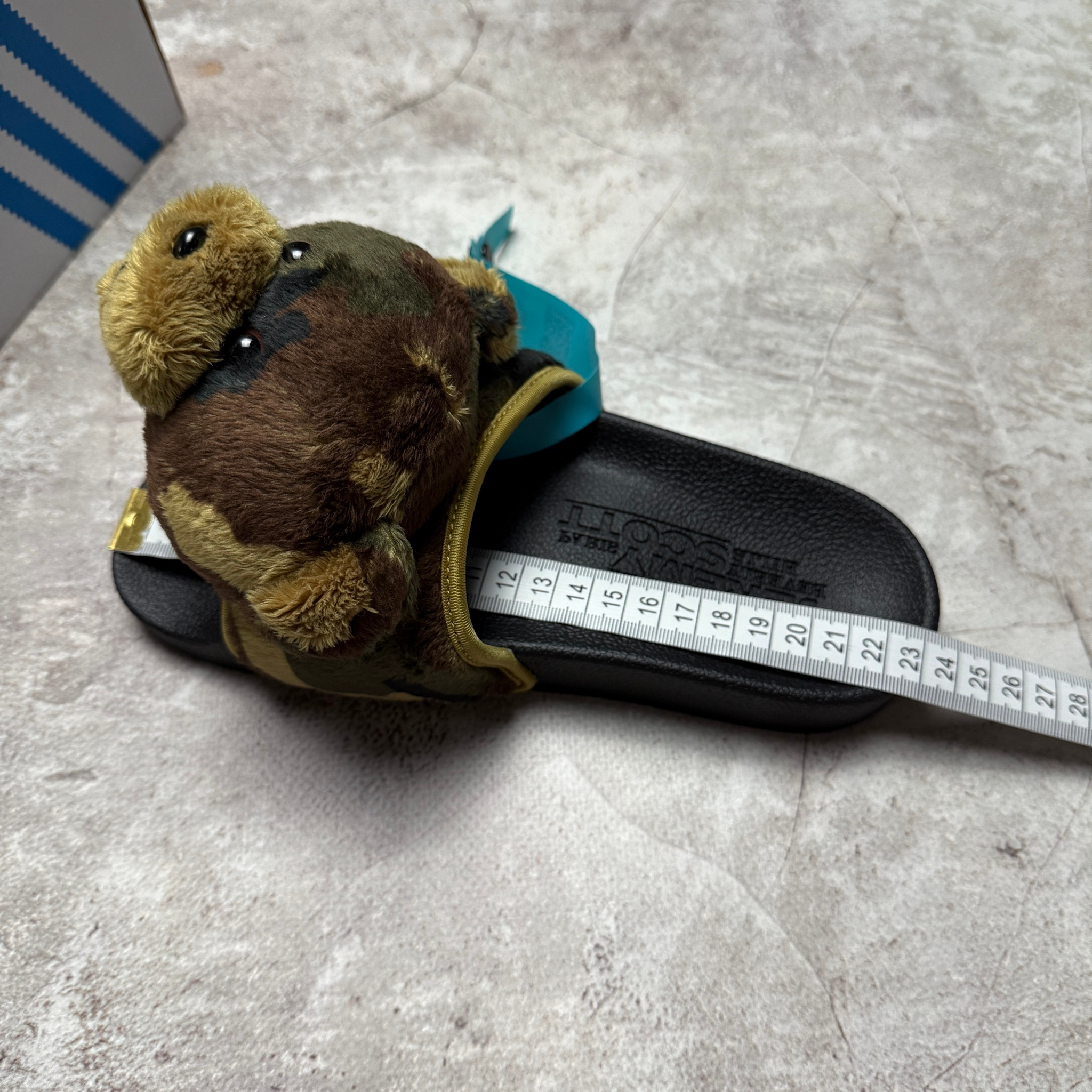 Adidas x Jeremy Scott Camo Bear Slide, миниатюра 6