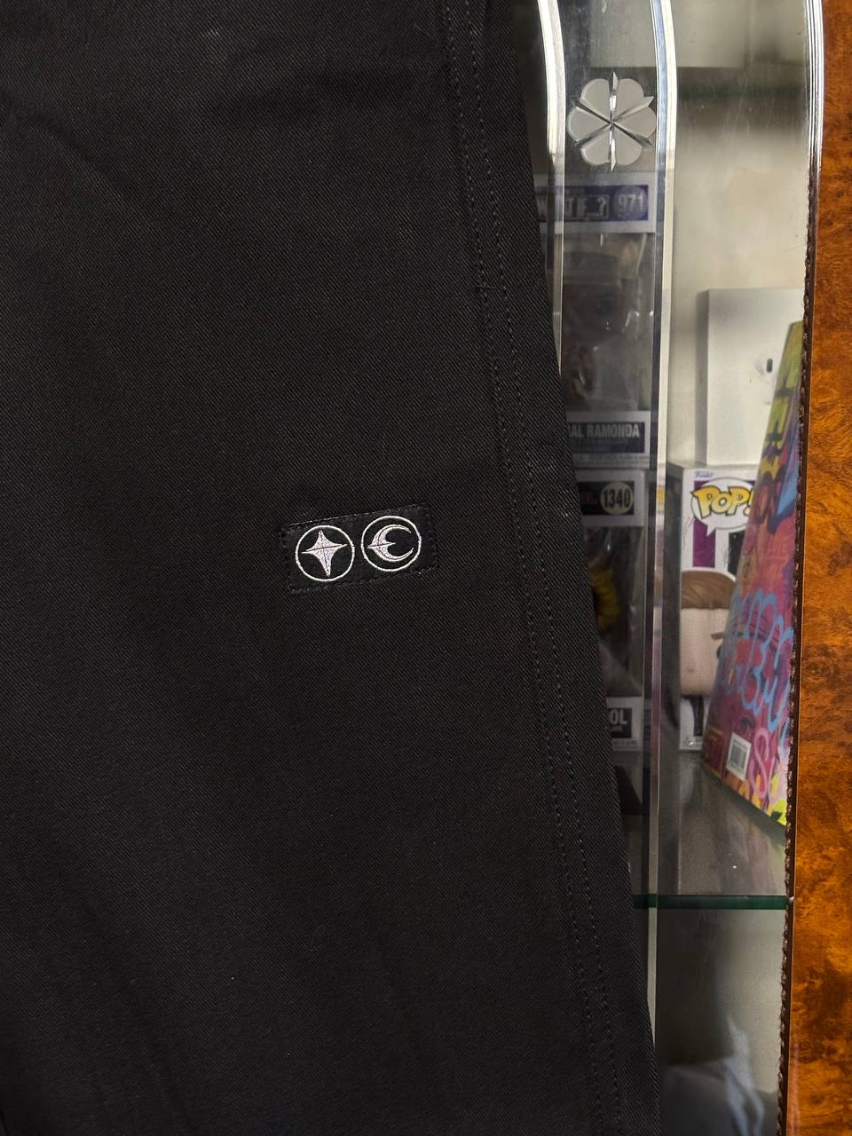 Thug Club 25FW Black Denim Pants, миниатюра 6