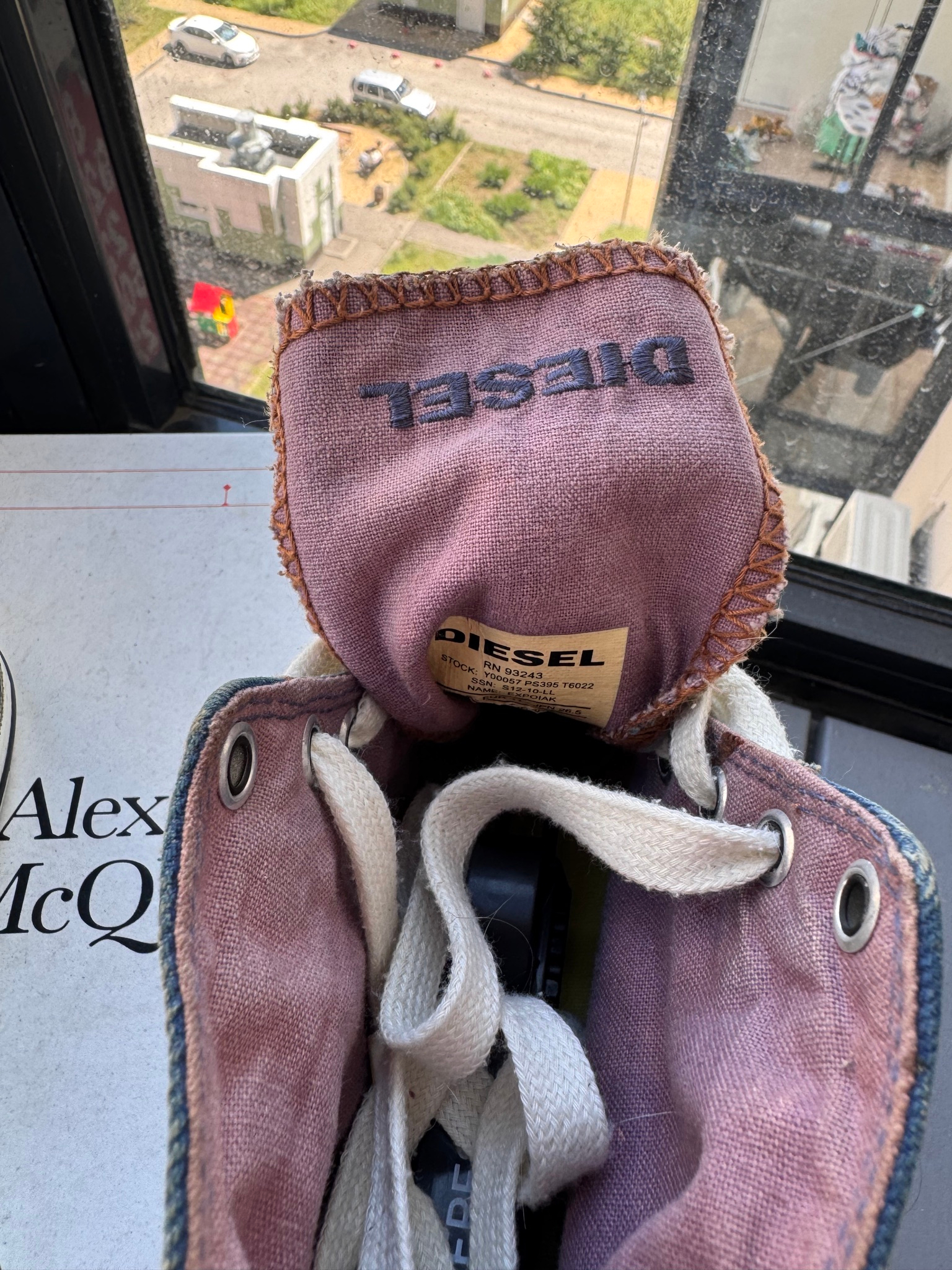 Diesel Diesel Exposure Hi Top Indigo Denim, миниатюра 6