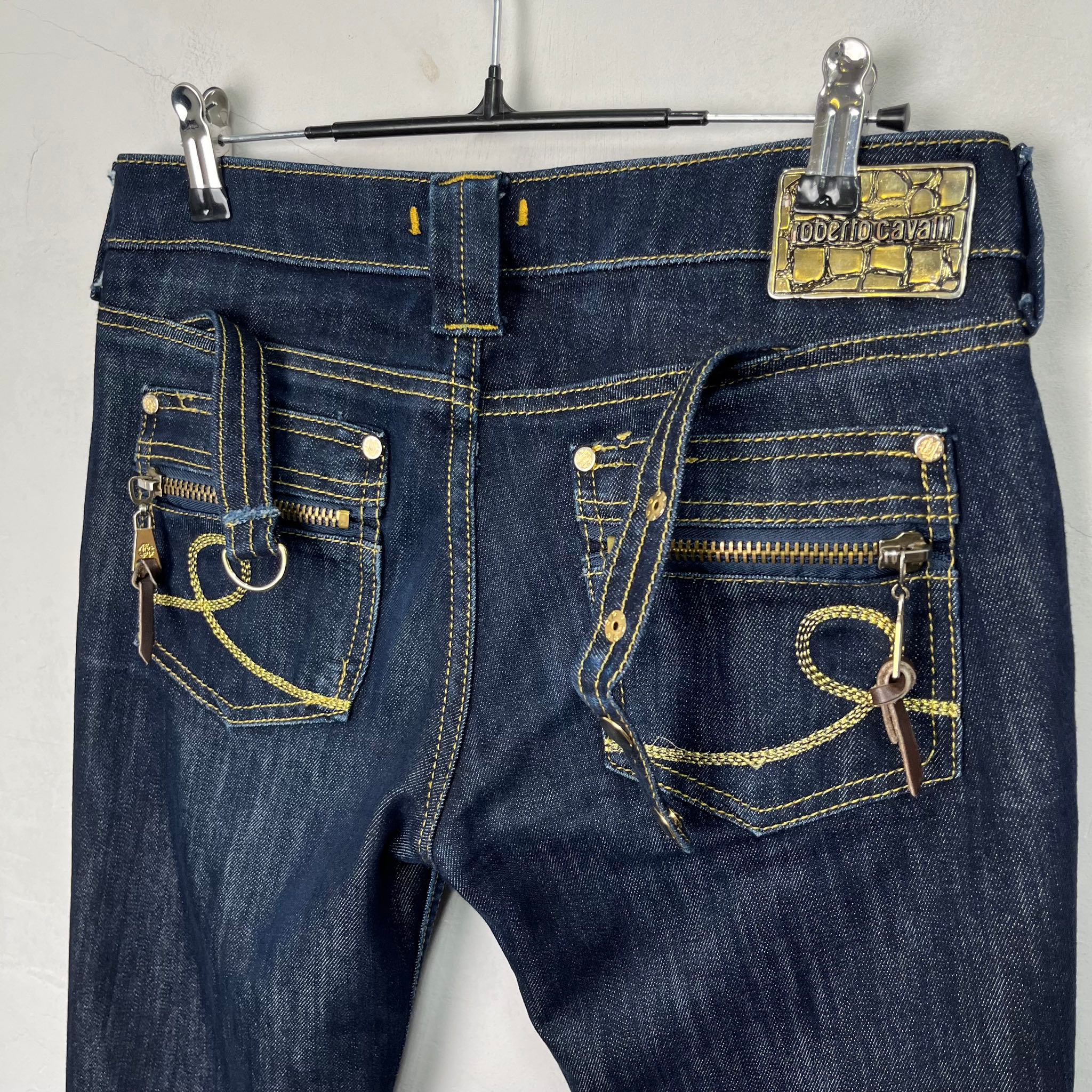 Roberto Cavalli Indie Sleaze Western Jeans, миниатюра 3