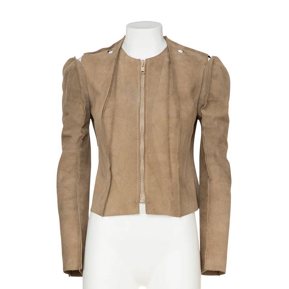 Maison margiela x HM Suede deconstructed jacket, миниатюра 4