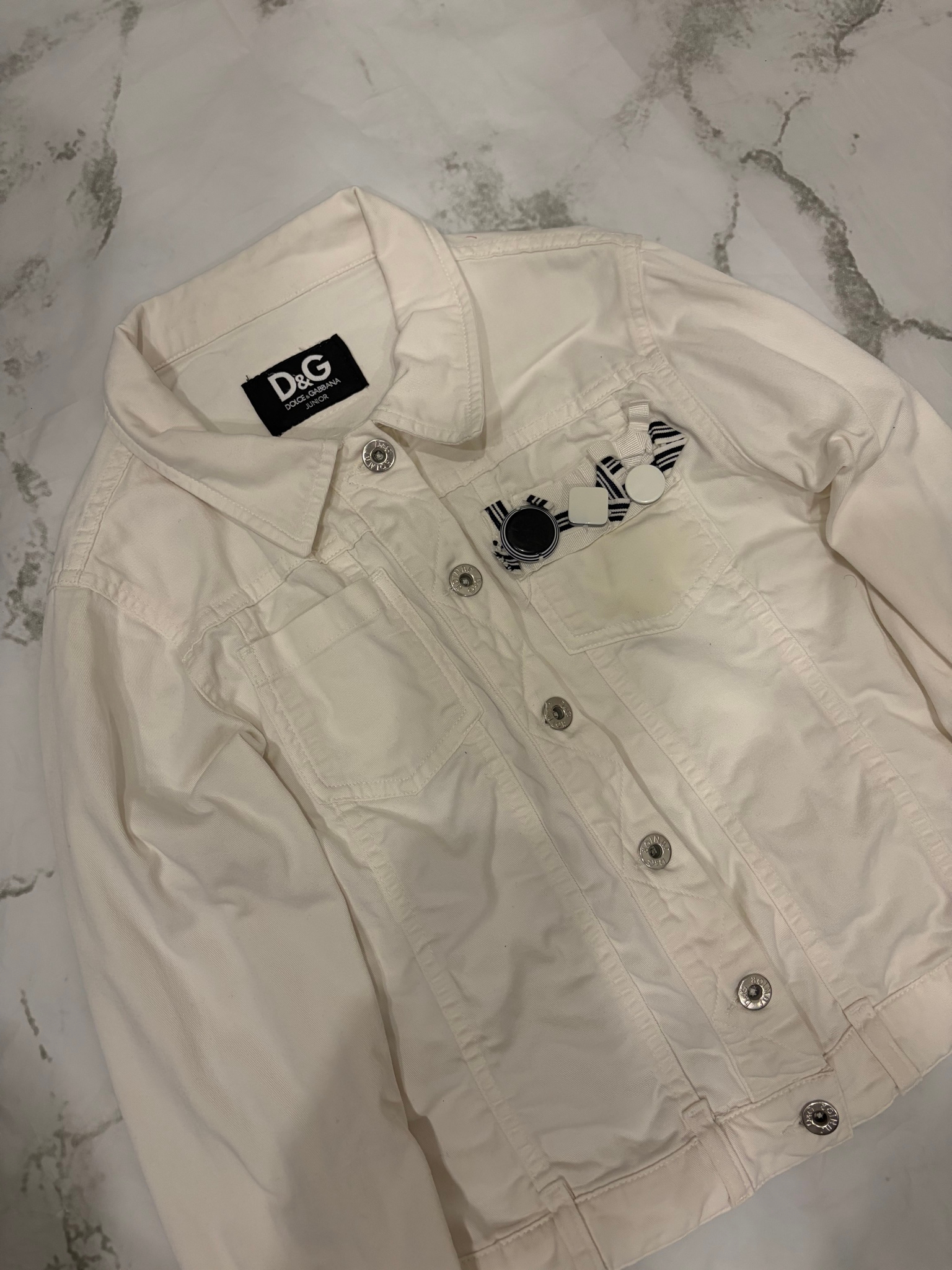 Dolce&Gabbana Джинсовая куртка, миниатюра 3
