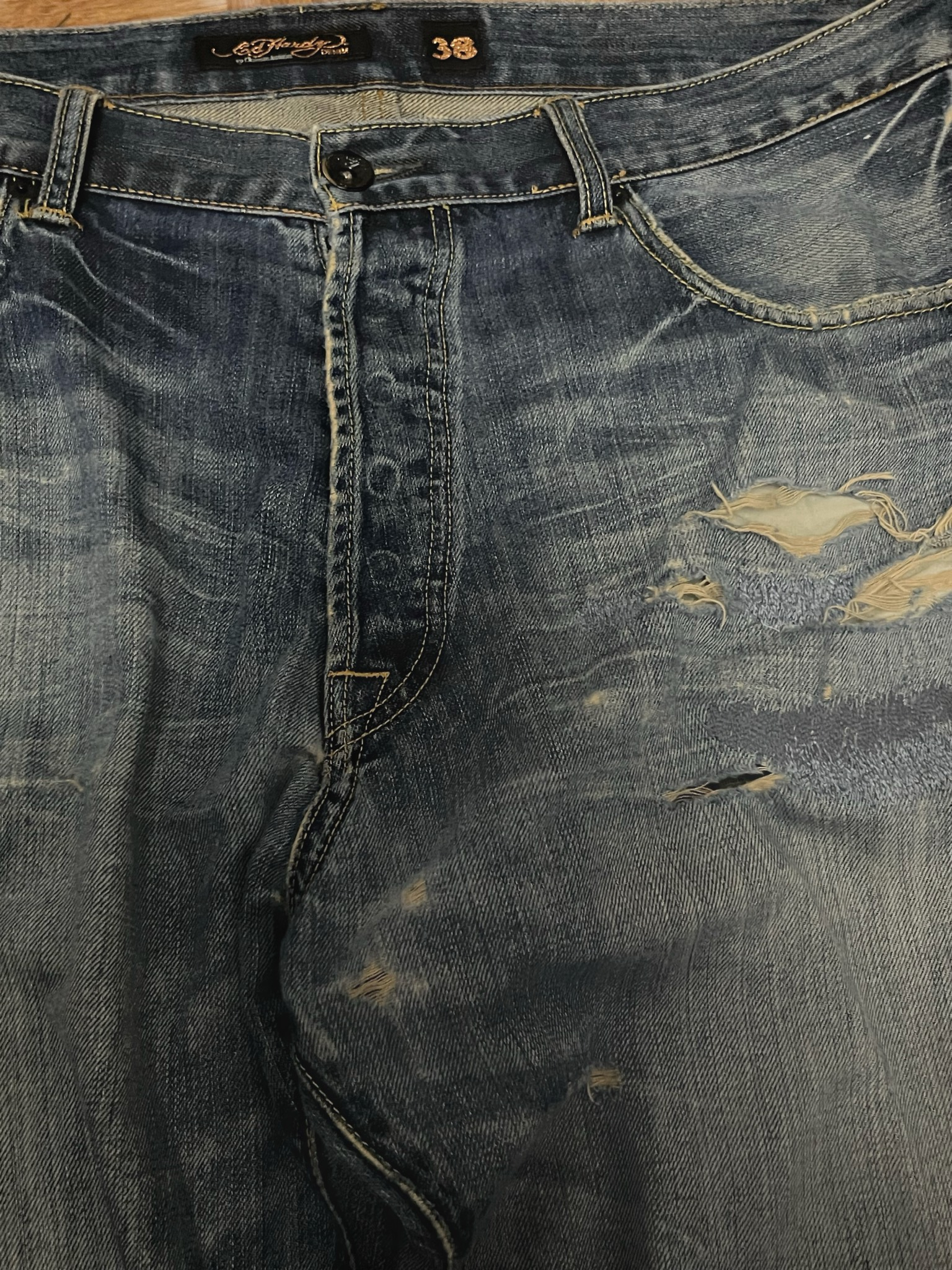 Ed Hardy Джинсы, миниатюра 7