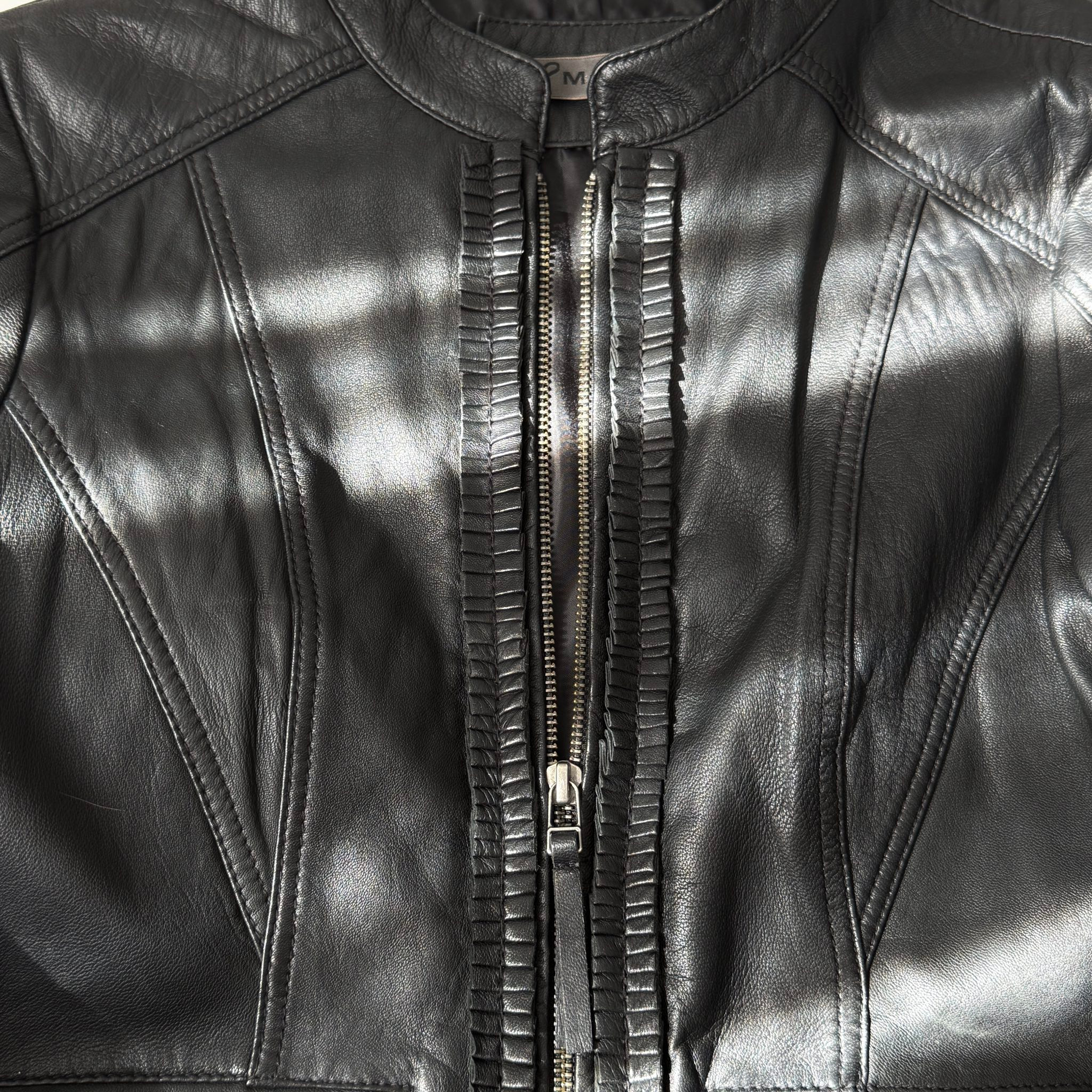 M.A.P.P 2000s Vintage Lulu Leather Bella Hadid Jacket, миниатюра 3