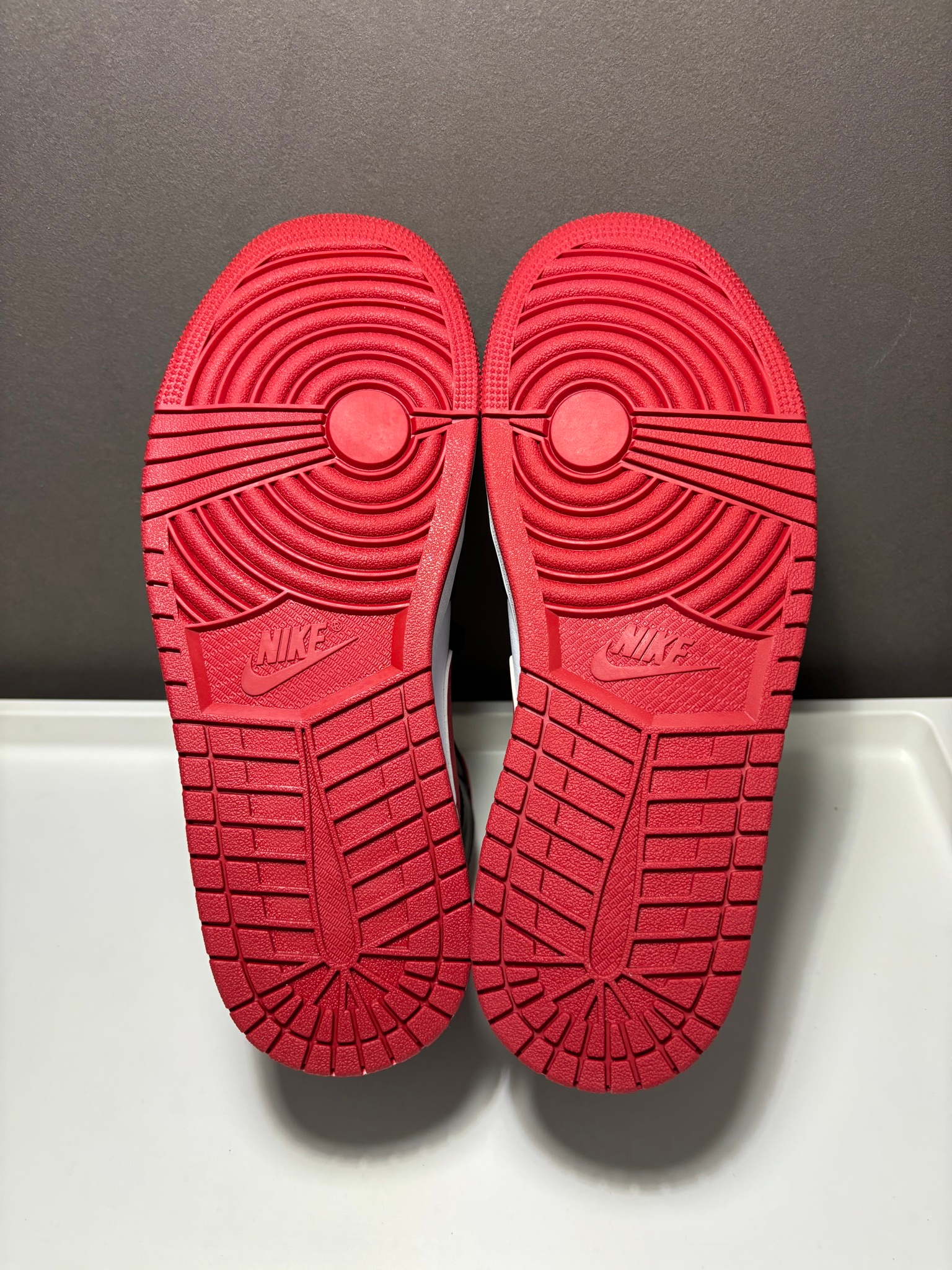 Nike x Air Jordan Jordan 1 Mid Gym Red / Metallic Red, миниатюра 4