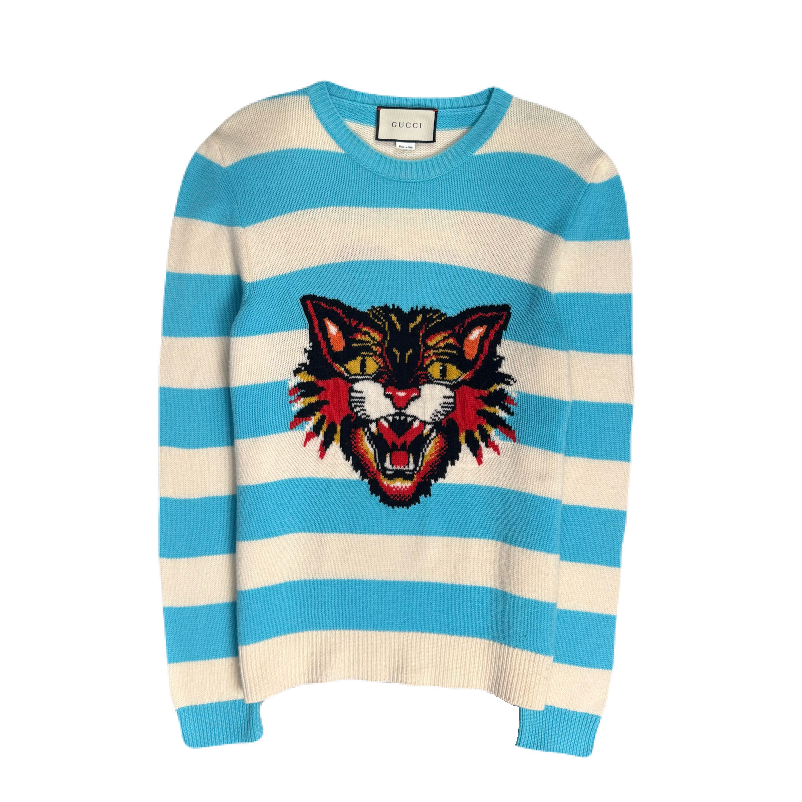 Gucci Angry Cat Loved 2017 Sweater, миниатюра 1