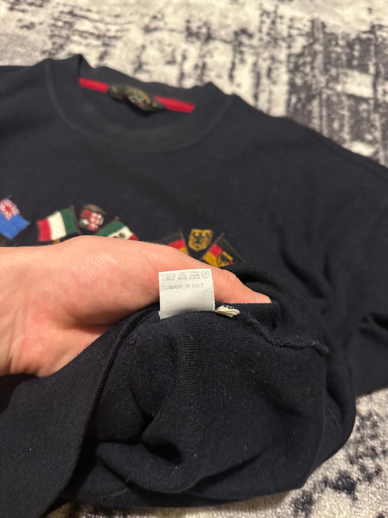 Paul & Shark 00s Old Flags Crewneck, миниатюра 6