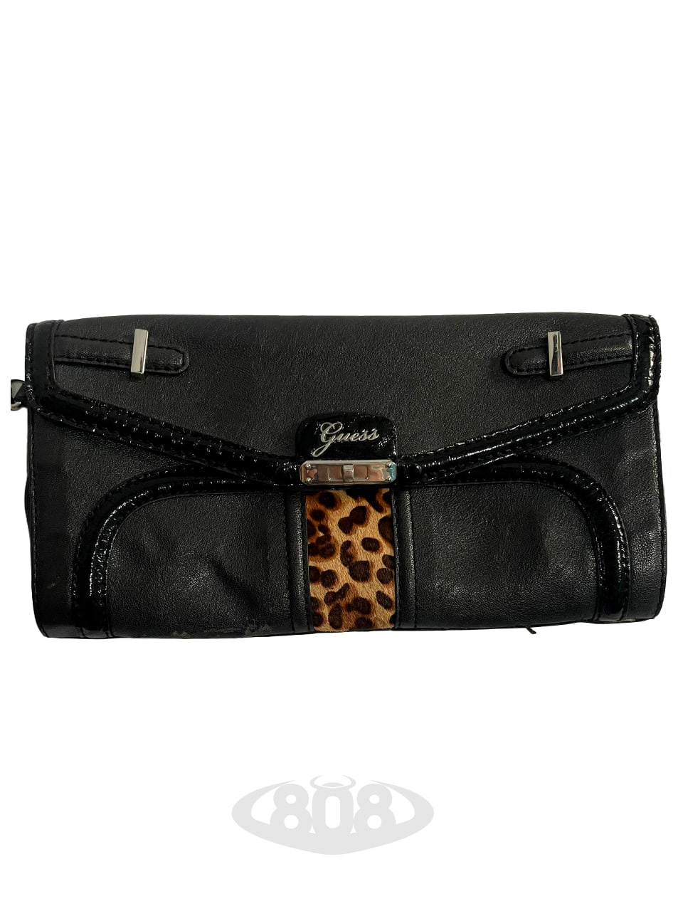 Guess clutch bag leopard, миниатюра 1