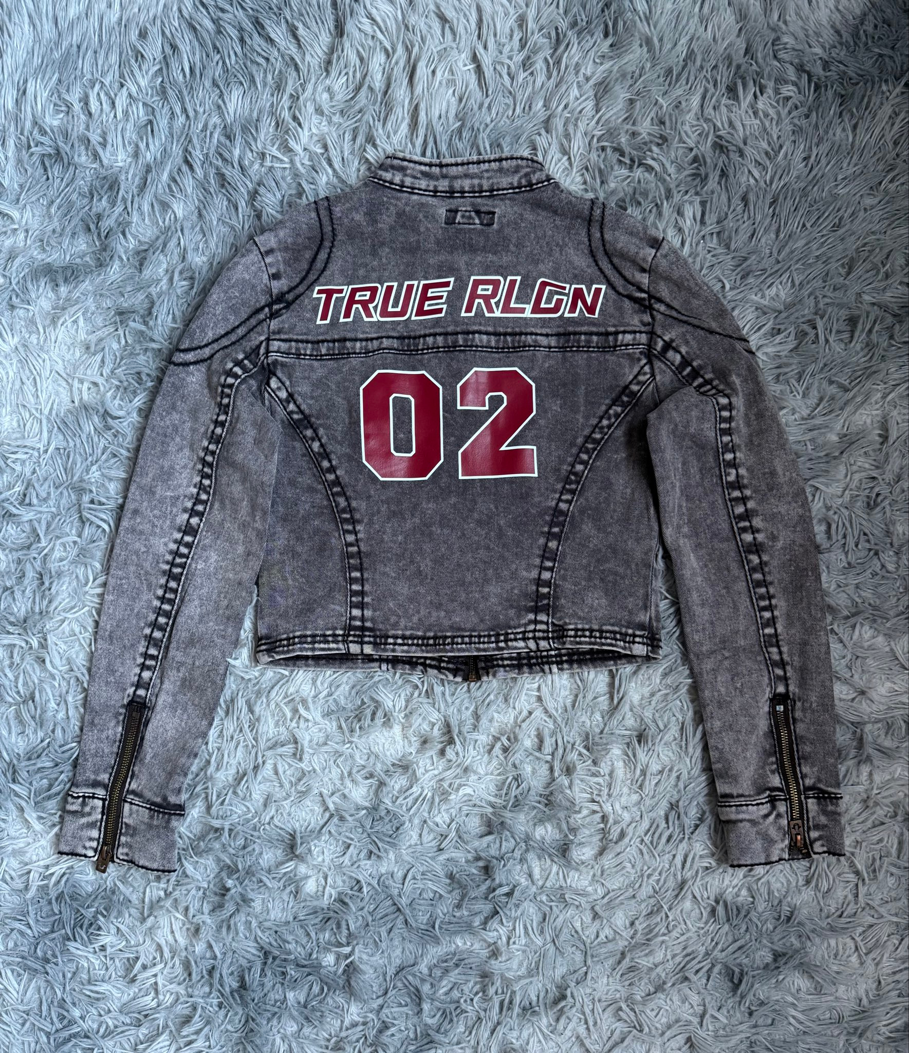 True Religion Moto Slim Zip Up, миниатюра 2