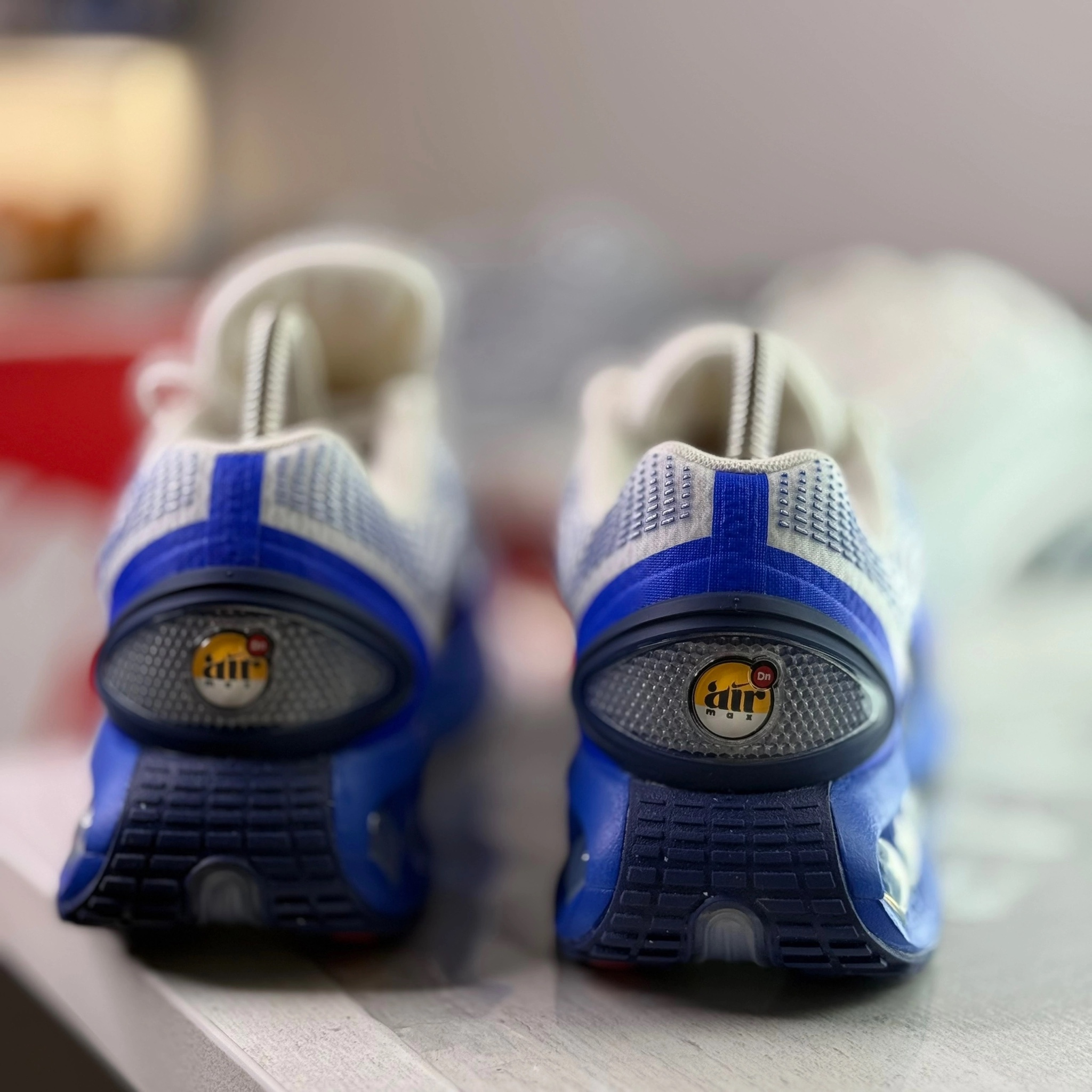 Nike Air Max Dn «Platinum/Royal Blue», миниатюра 2