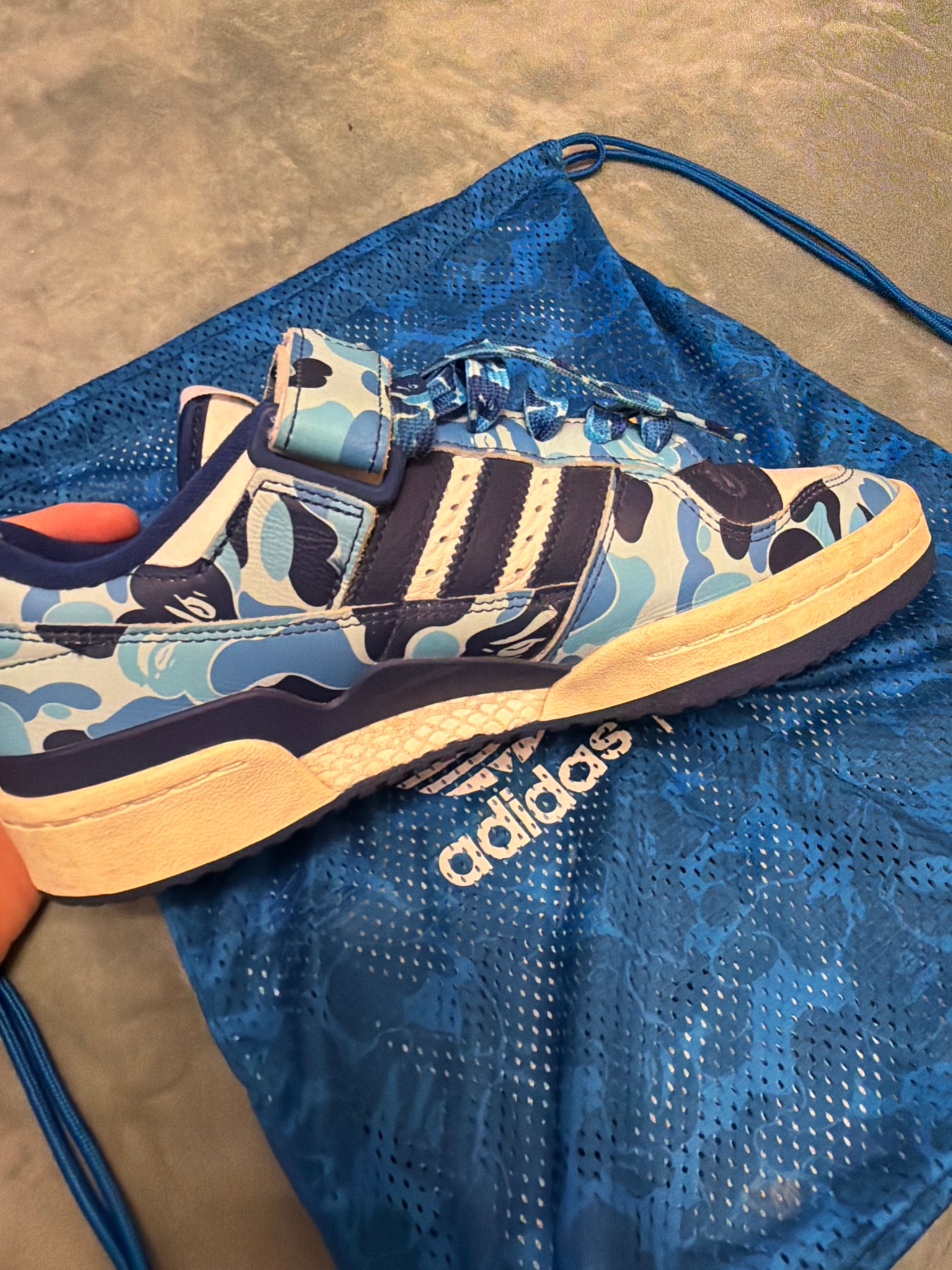 A Bathing Ape x adidas FORUM 84 Low, миниатюра 8