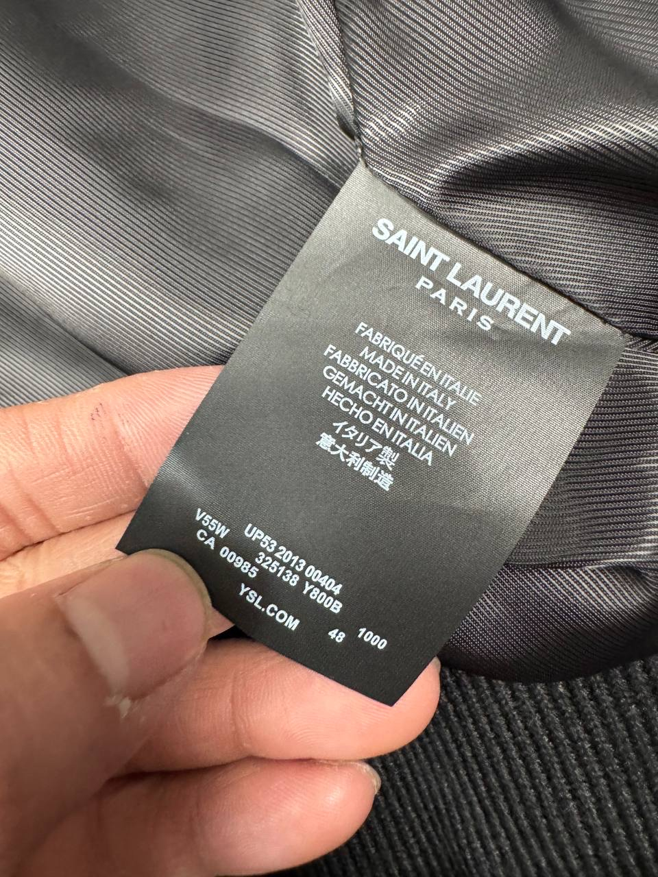 Saint Laurent Teddy wool jacket, миниатюра 4