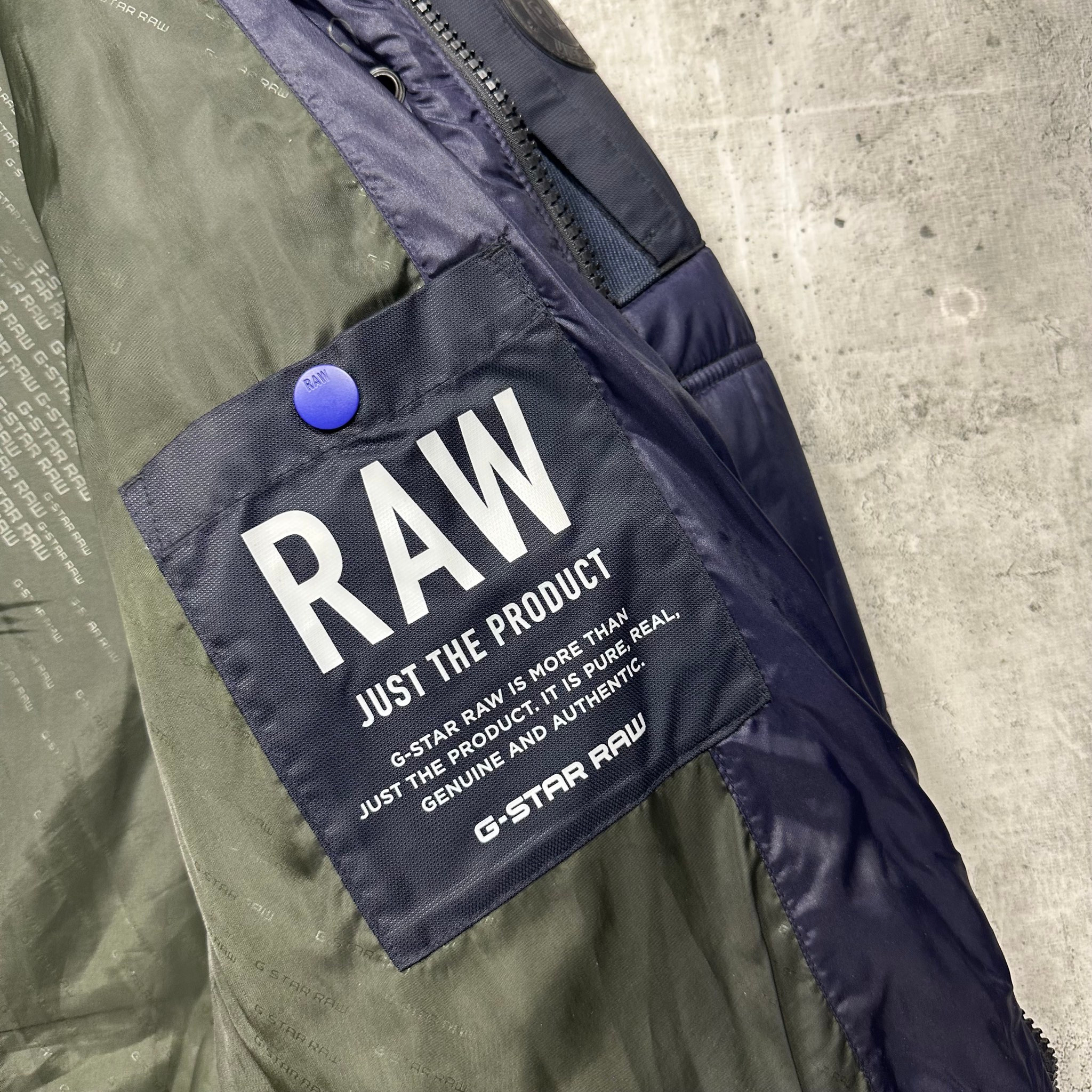 G Star Raw Whistler HDD bomber down, миниатюра 15