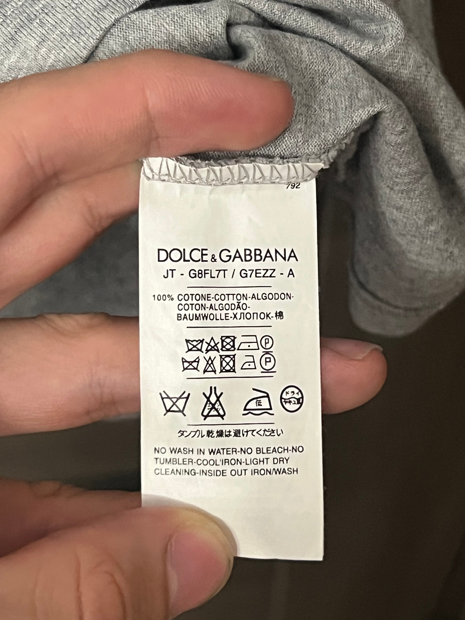 Dolce & Gabbana #DGMAN Tee, миниатюра 6