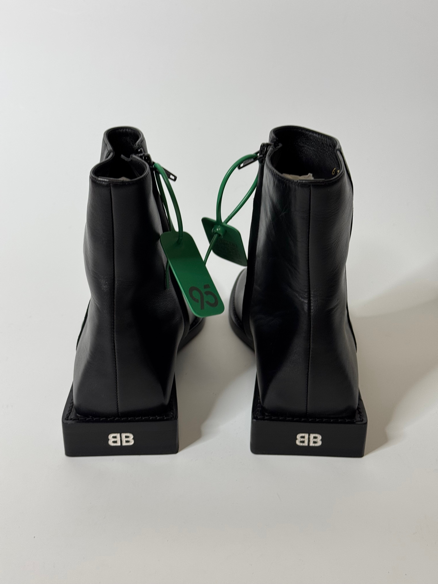 Balenciaga BB Rim Square Heel Boots, миниатюра 2