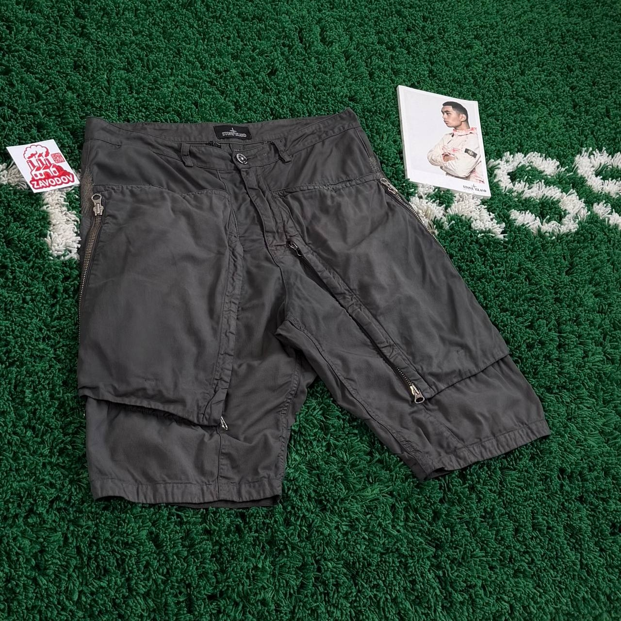 Stone Island Shadow Project Convert Cargo Shorts, миниатюра 2