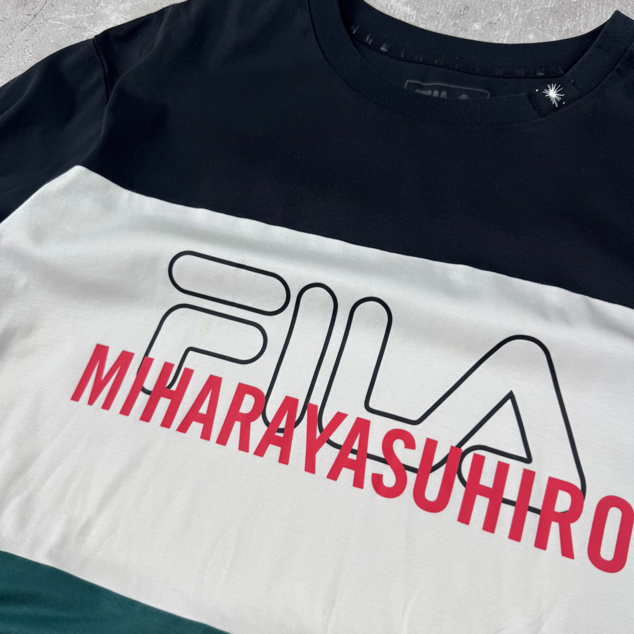 Maison Mihara Yasuhiro x Fila Футболка, миниатюра 3
