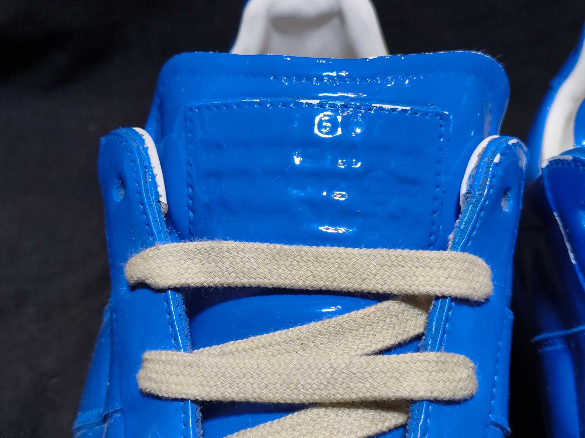 Maison Margiela Replica blue patent, миниатюра 6