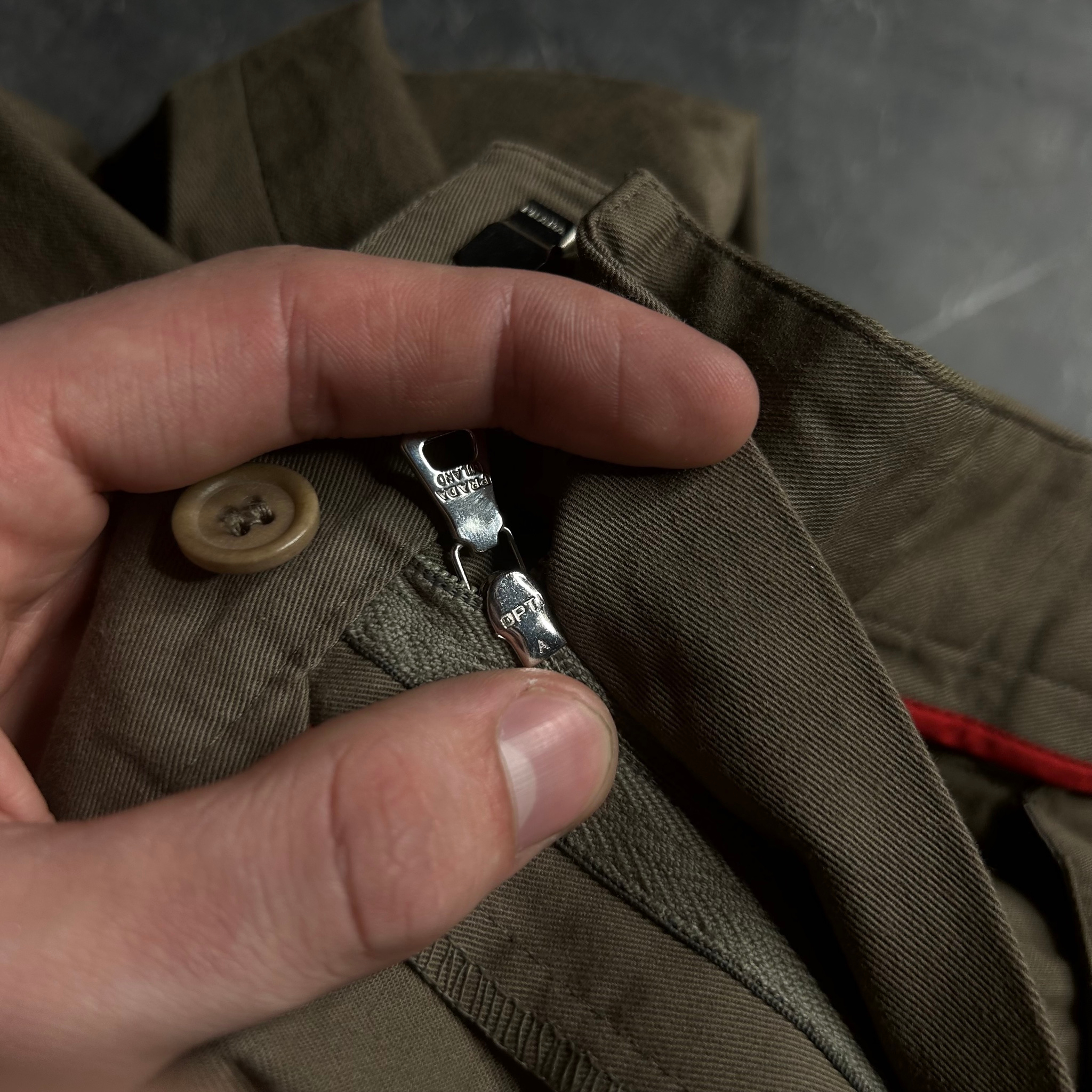 Prada Flared Pants Red Tab, миниатюра 7