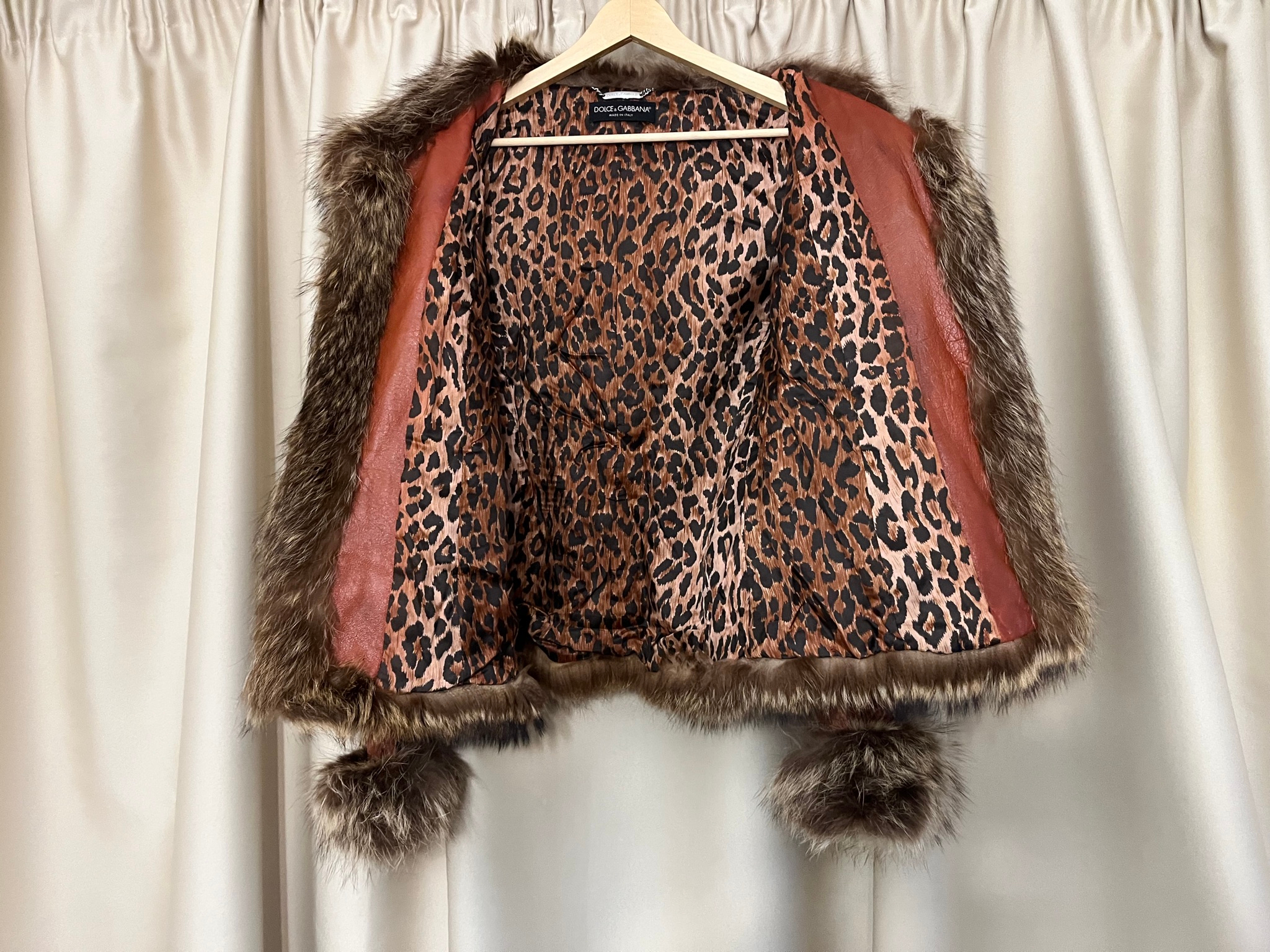 Dolce & Gabbana Fur/leather Jacket, миниатюра 4