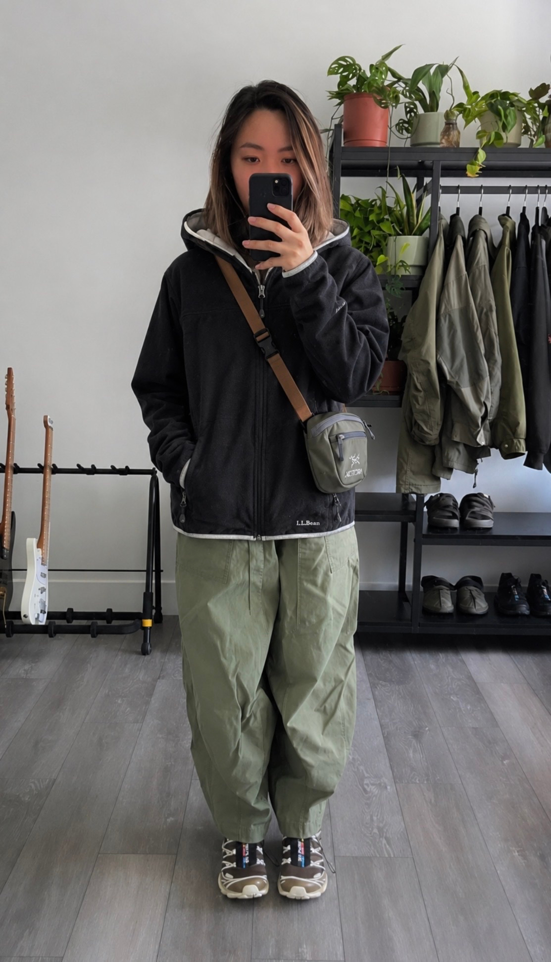 L.L.Bean x Polartec 2000s Vtg Gorpcore Fleece Zip Jacket, миниатюра 2