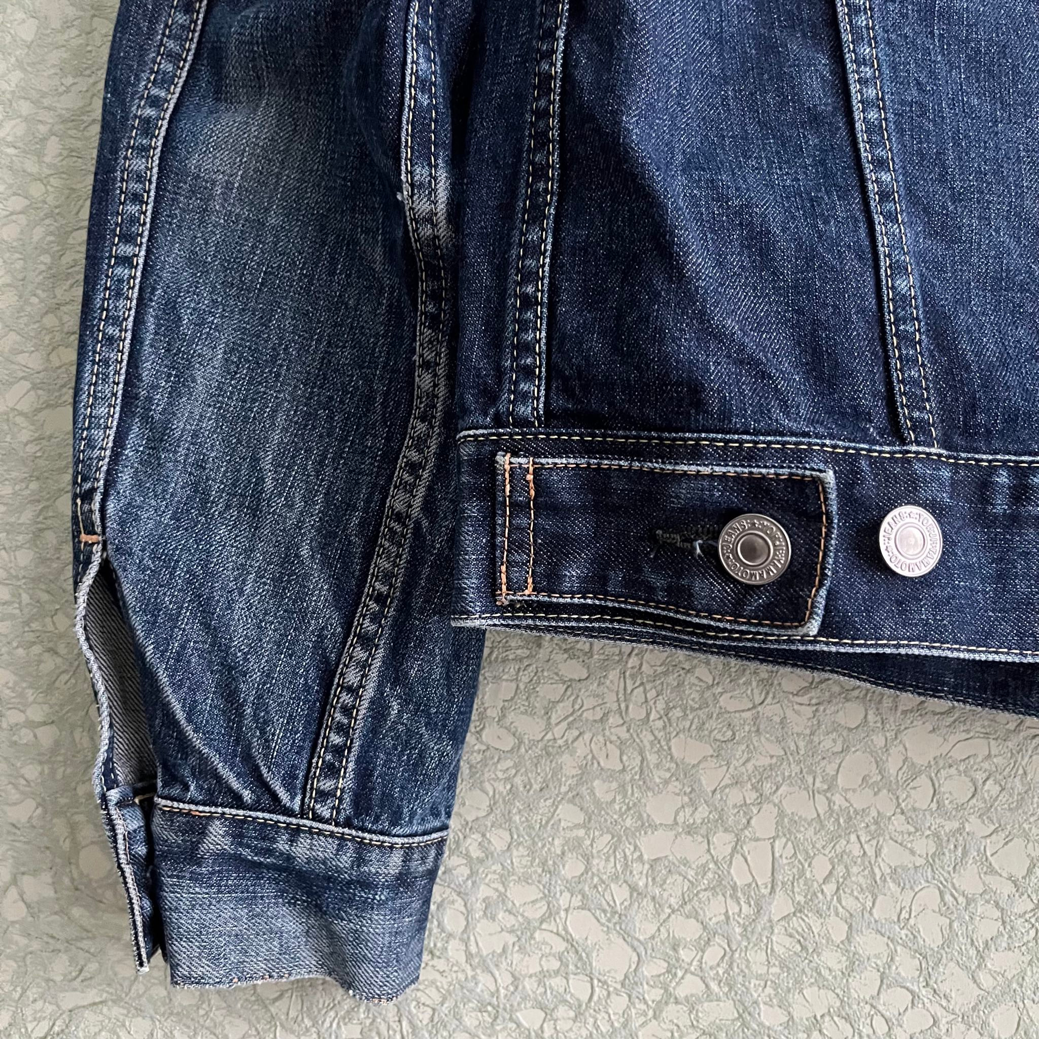 Y-3 AW04 Exclusive 3-Stripe Spotted Horse Denim Jacket, миниатюра 9