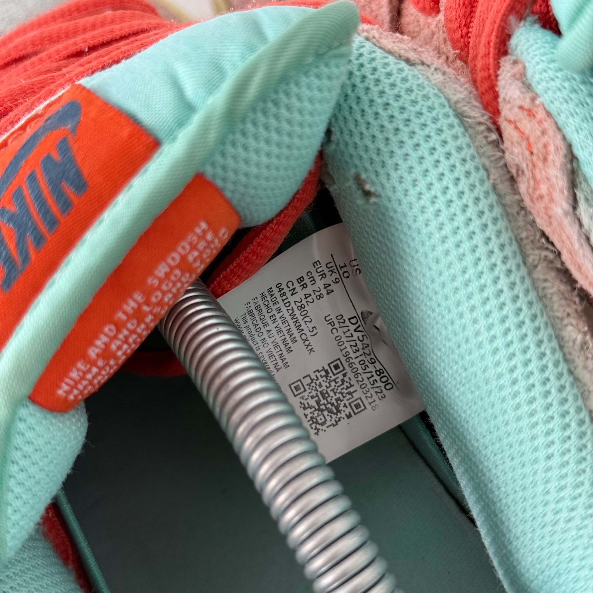 Nike SB Dunk Low “Orange And Emerald Rise”, миниатюра 6