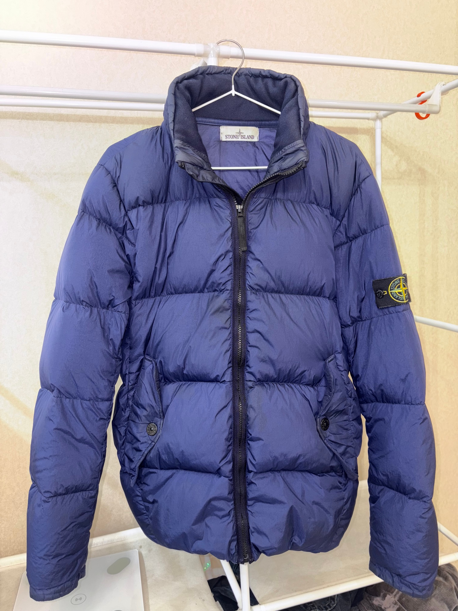 Stone Island Garment dyed crinkle reps, миниатюра 1