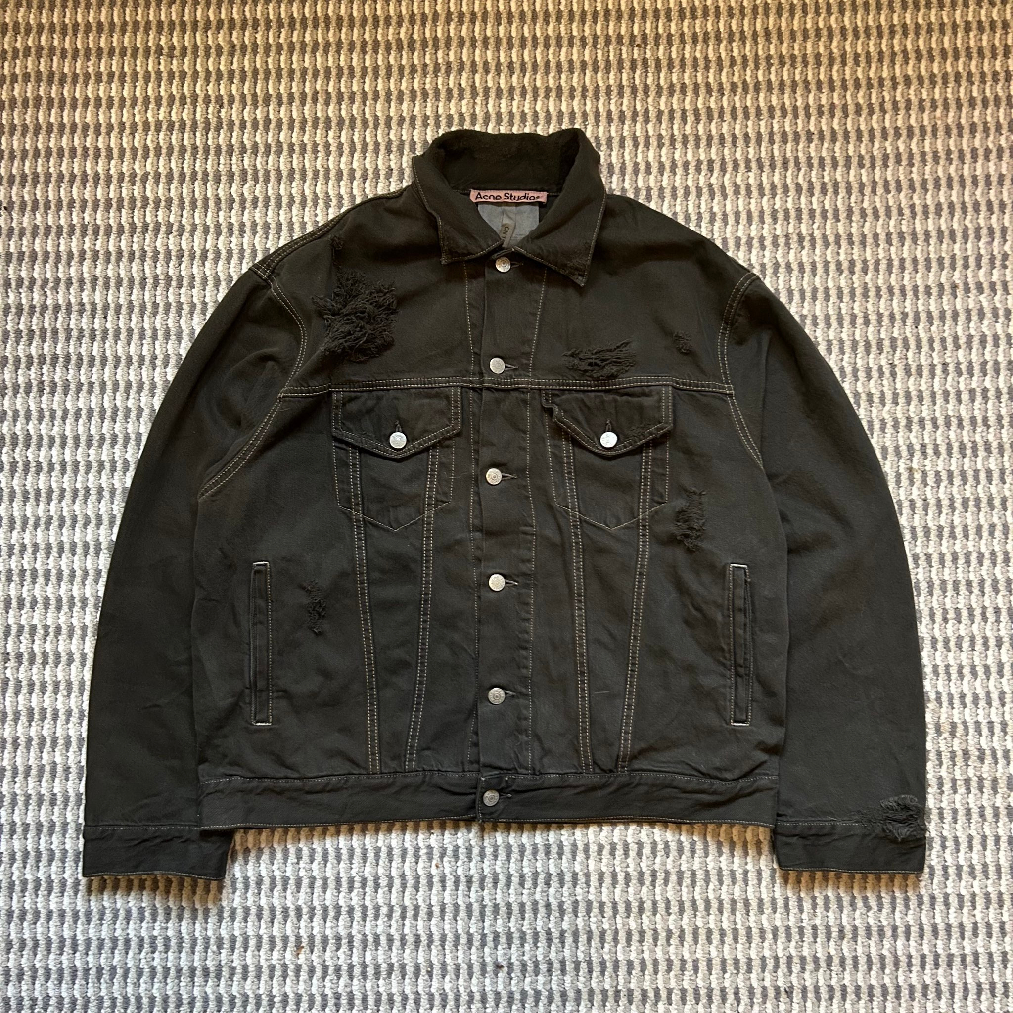 Acne Studios Distressed Archive Denim Джинсовка, миниатюра 1
