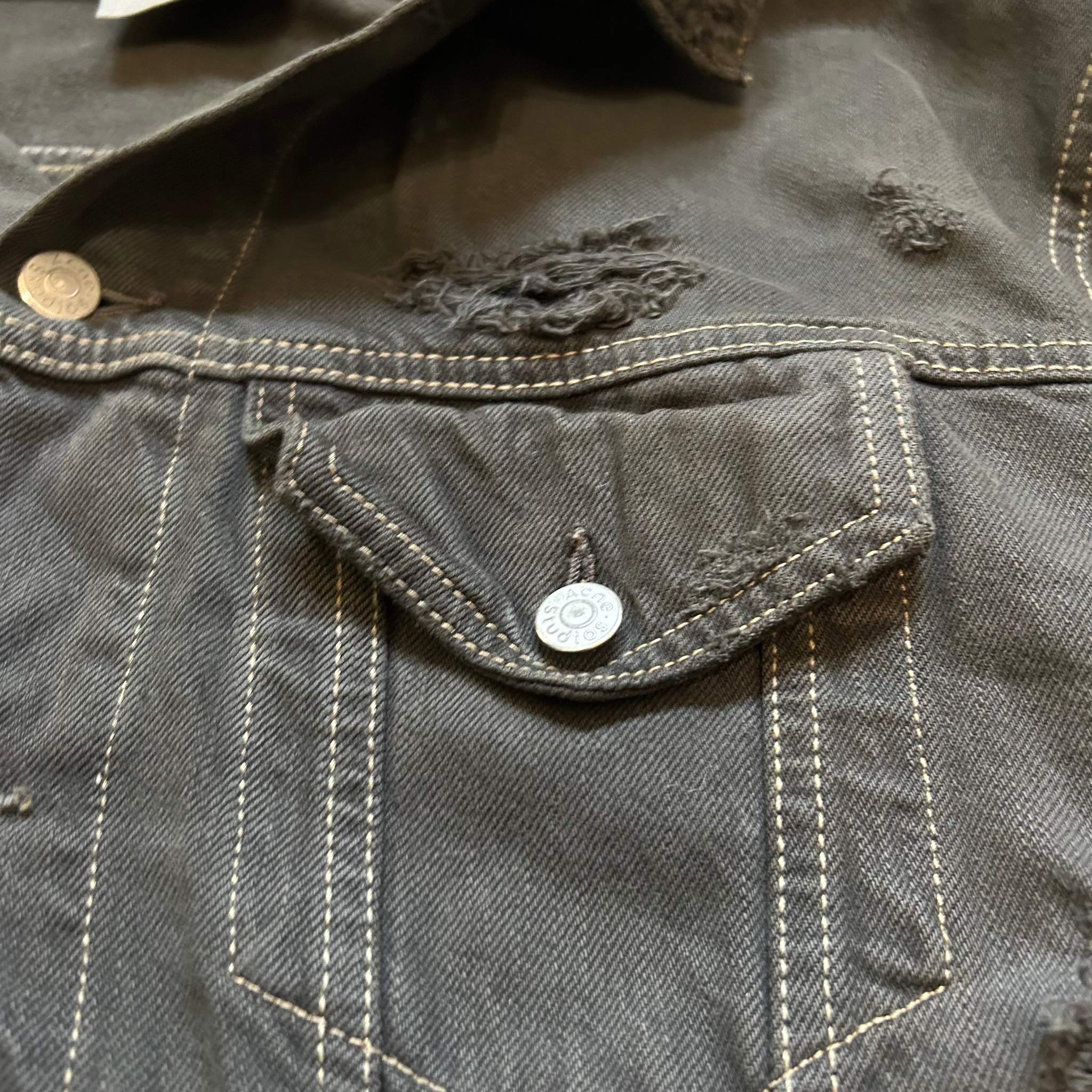 Acne Studios Distressed Archive Denim Джинсовка, миниатюра 4