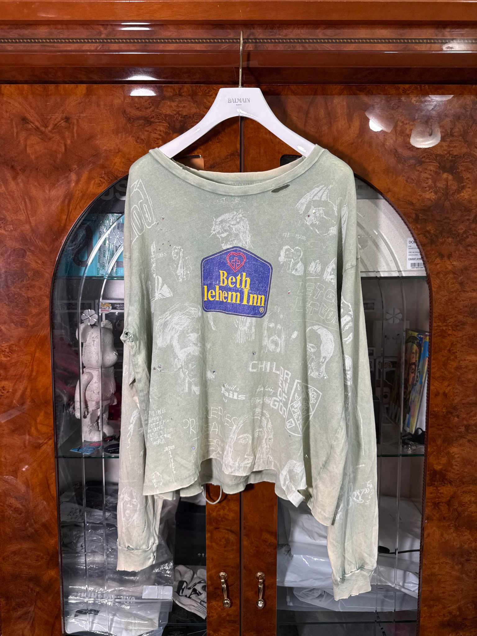 Paly Hollywood BETHLEHEM Green Long Sleeve, миниатюра 1